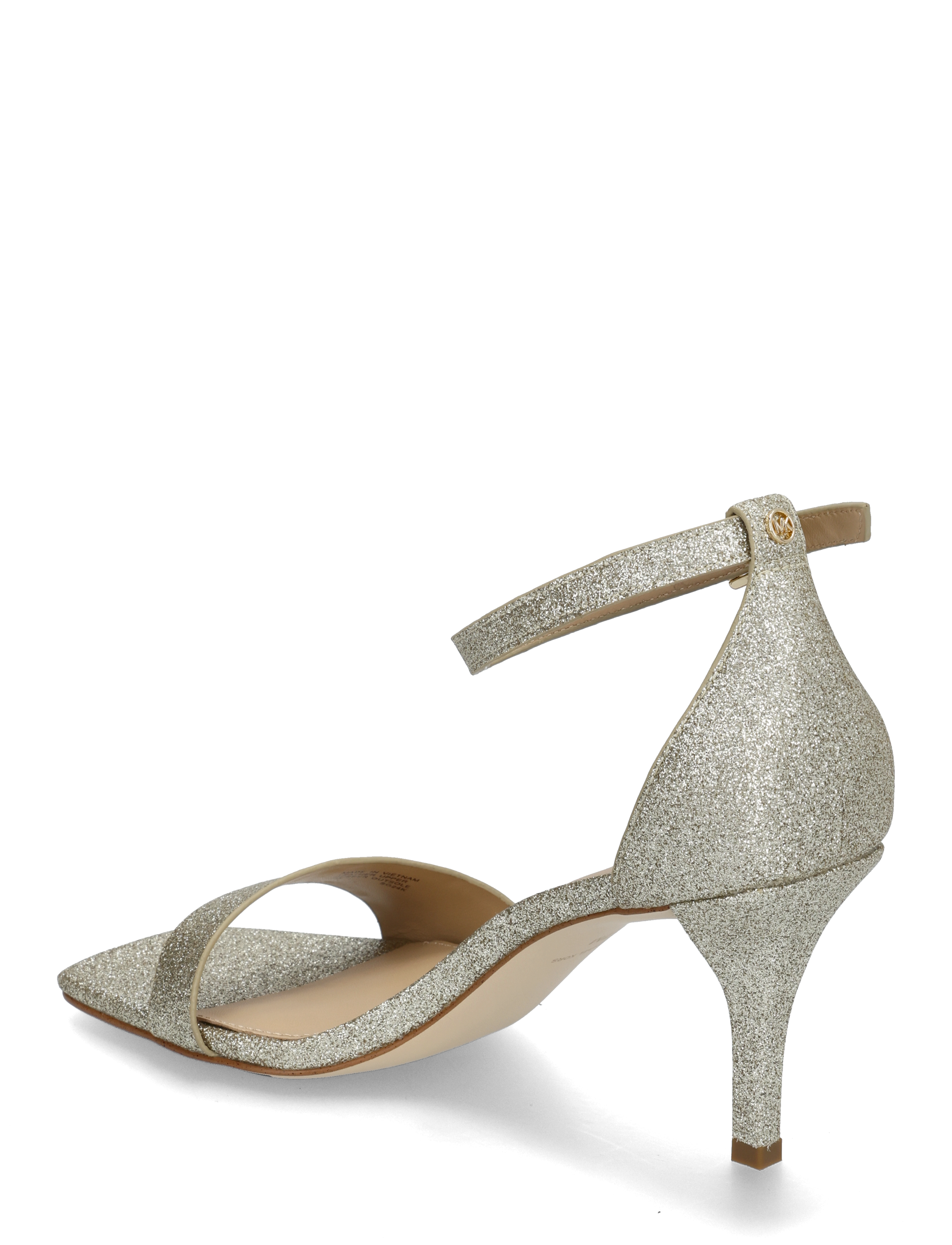 Michael Kors - JAIDA HEELED SANDAL - lahtised kontsakingad - pale gold - 2