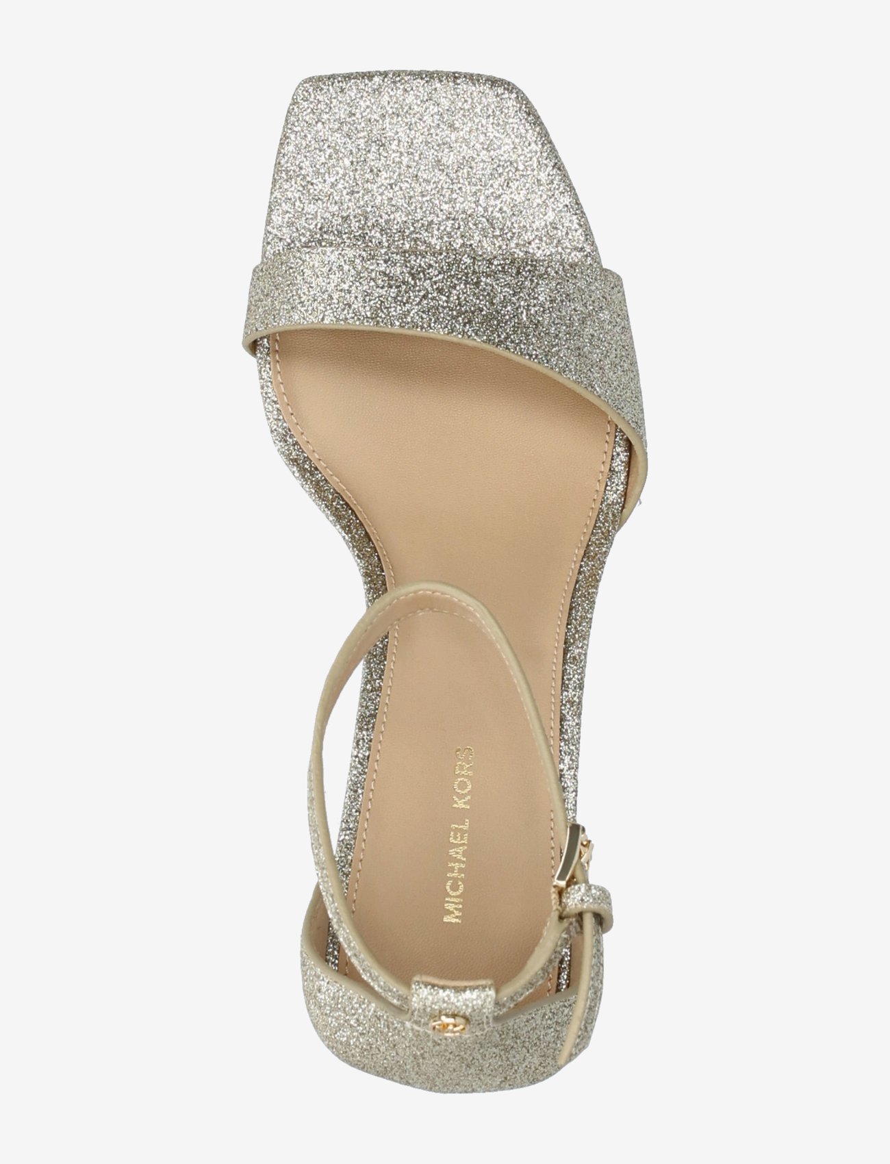 Michael Kors - JAIDA HEELED SANDAL - sandaletter - pale gold - 3
