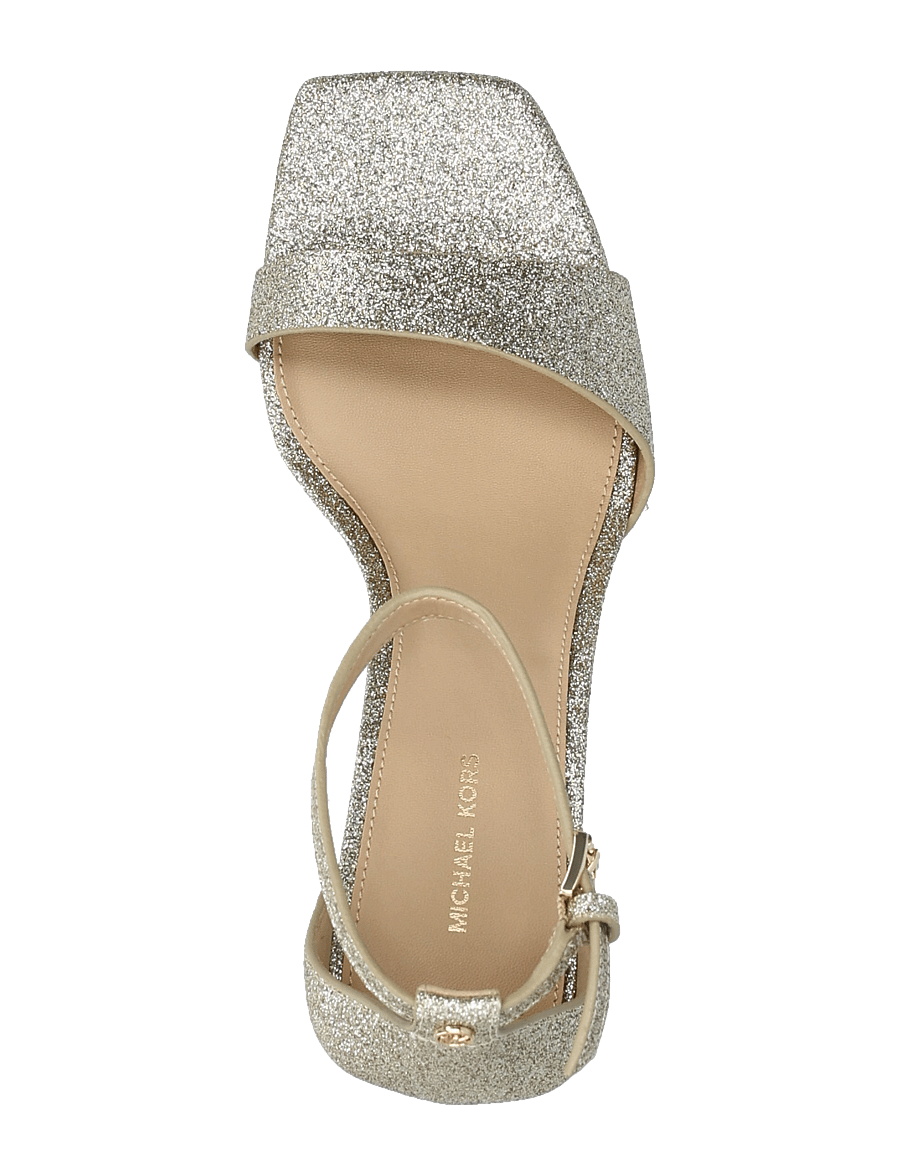 Michael Kors - JAIDA HEELED SANDAL - sandaletten - pale gold - 3