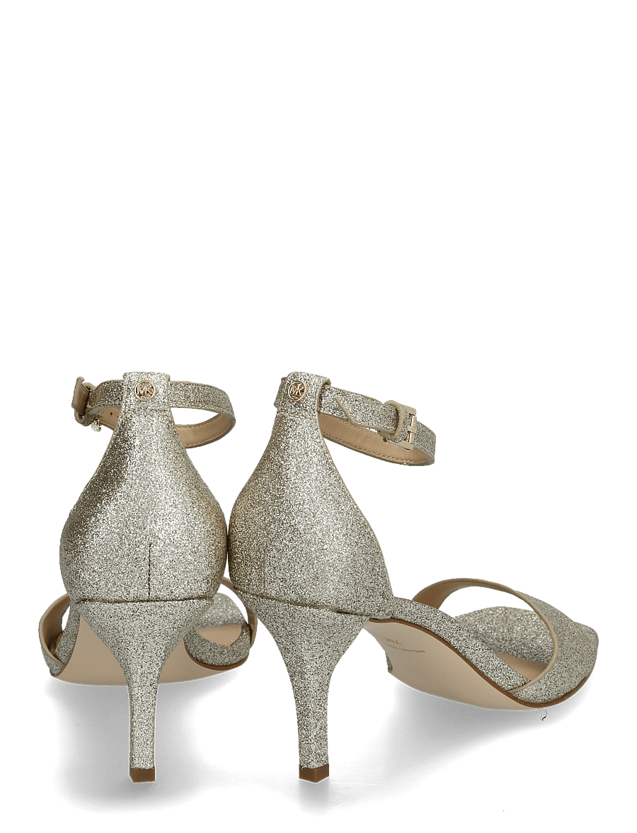 Michael Kors - JAIDA HEELED SANDAL - sandaletten - pale gold - 4