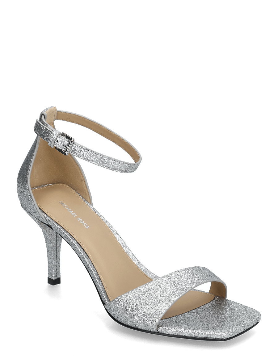 Michael Kors - JAIDA HEELED SANDAL - sandaletten - silver - 0