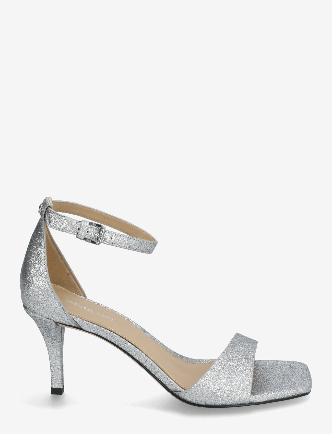 Michael Kors - JAIDA HEELED SANDAL - sandaletter - silver - 1