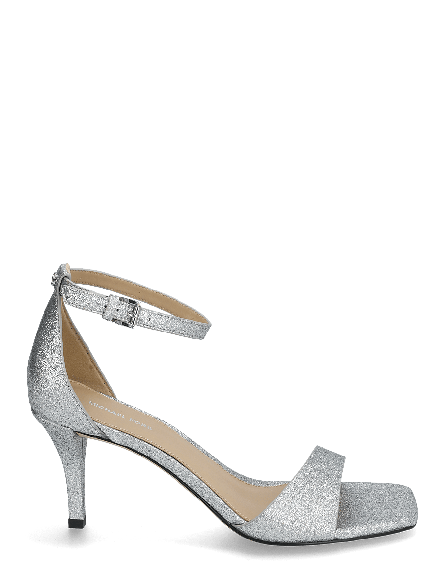 Michael Kors - JAIDA HEELED SANDAL - sandaletten - silver - 1