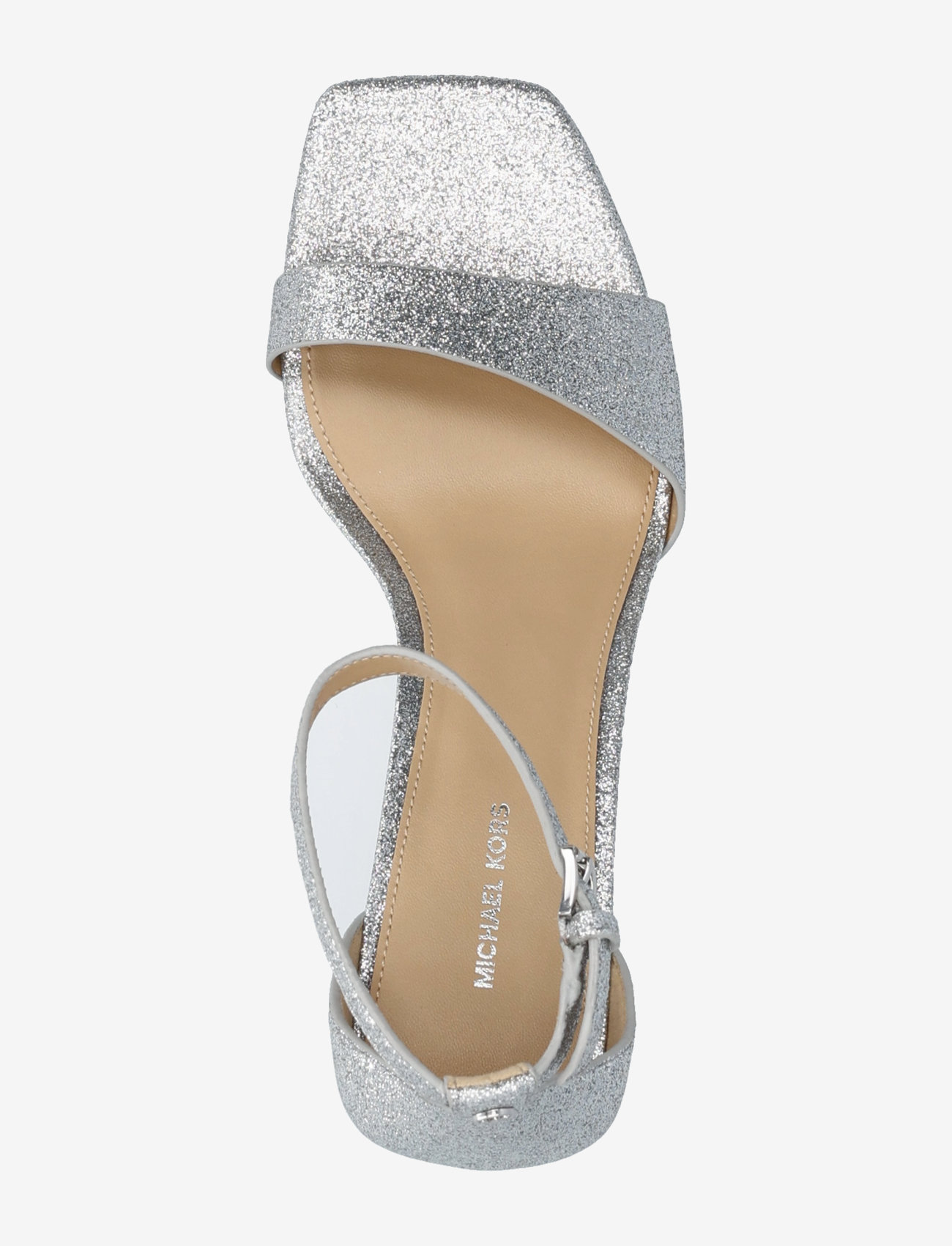 Michael Kors - JAIDA HEELED SANDAL - sandaletter - silver - 3