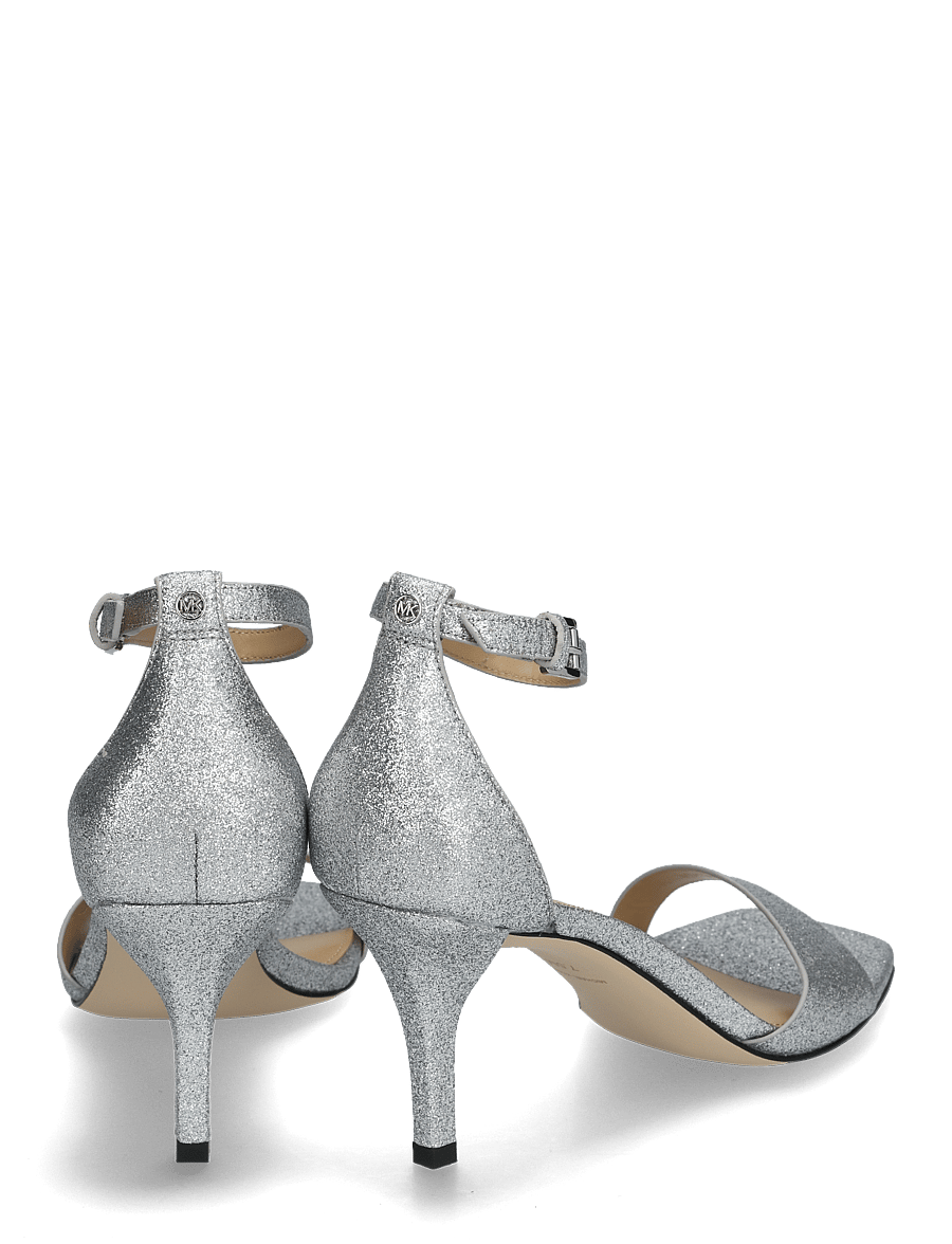 Michael Kors - JAIDA HEELED SANDAL - sandaletten - silver - 4
