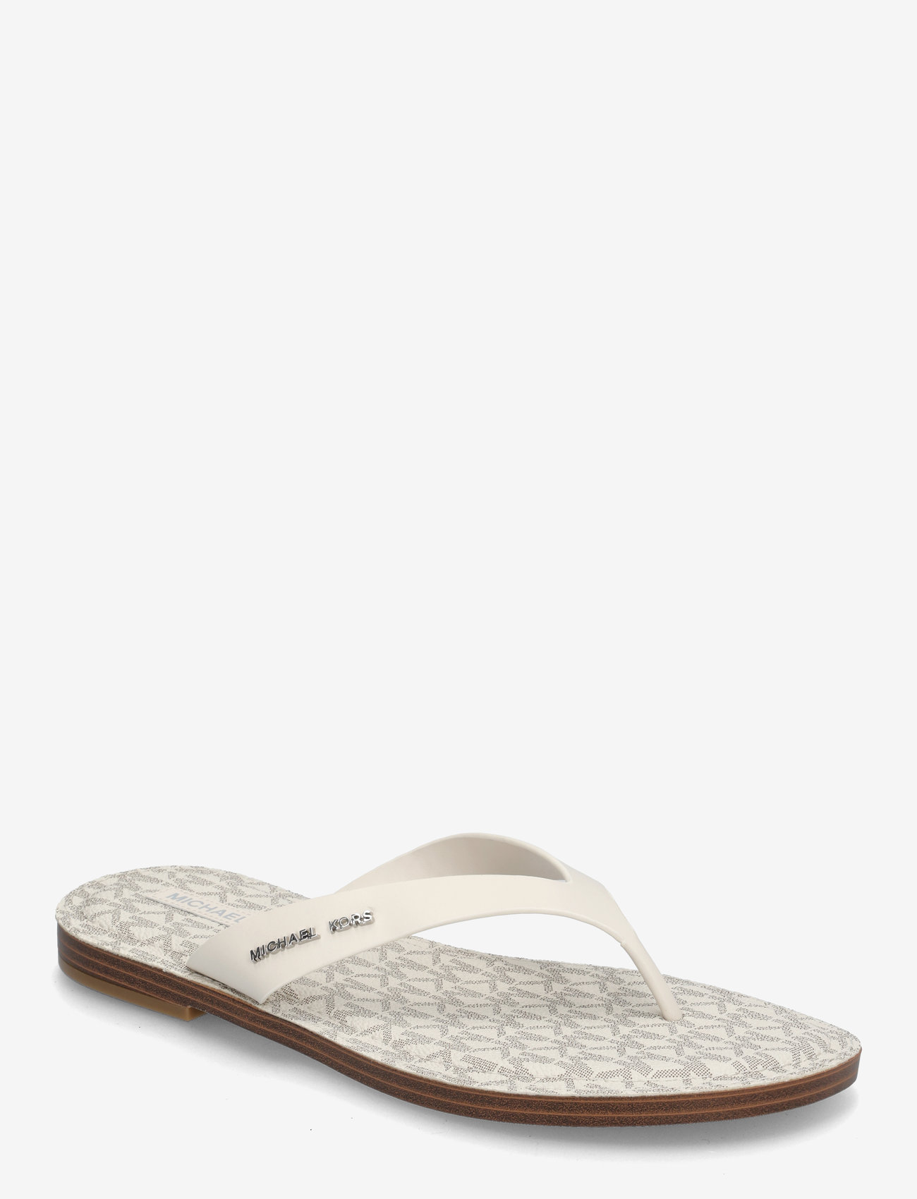 Michael Kors - KOKO FLIP FLOP - kontsata sandaalid - lt cream - 0