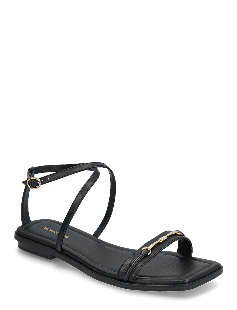 Michael Kors - LENA FLAT SANDAL - platta sandaler - black - 0