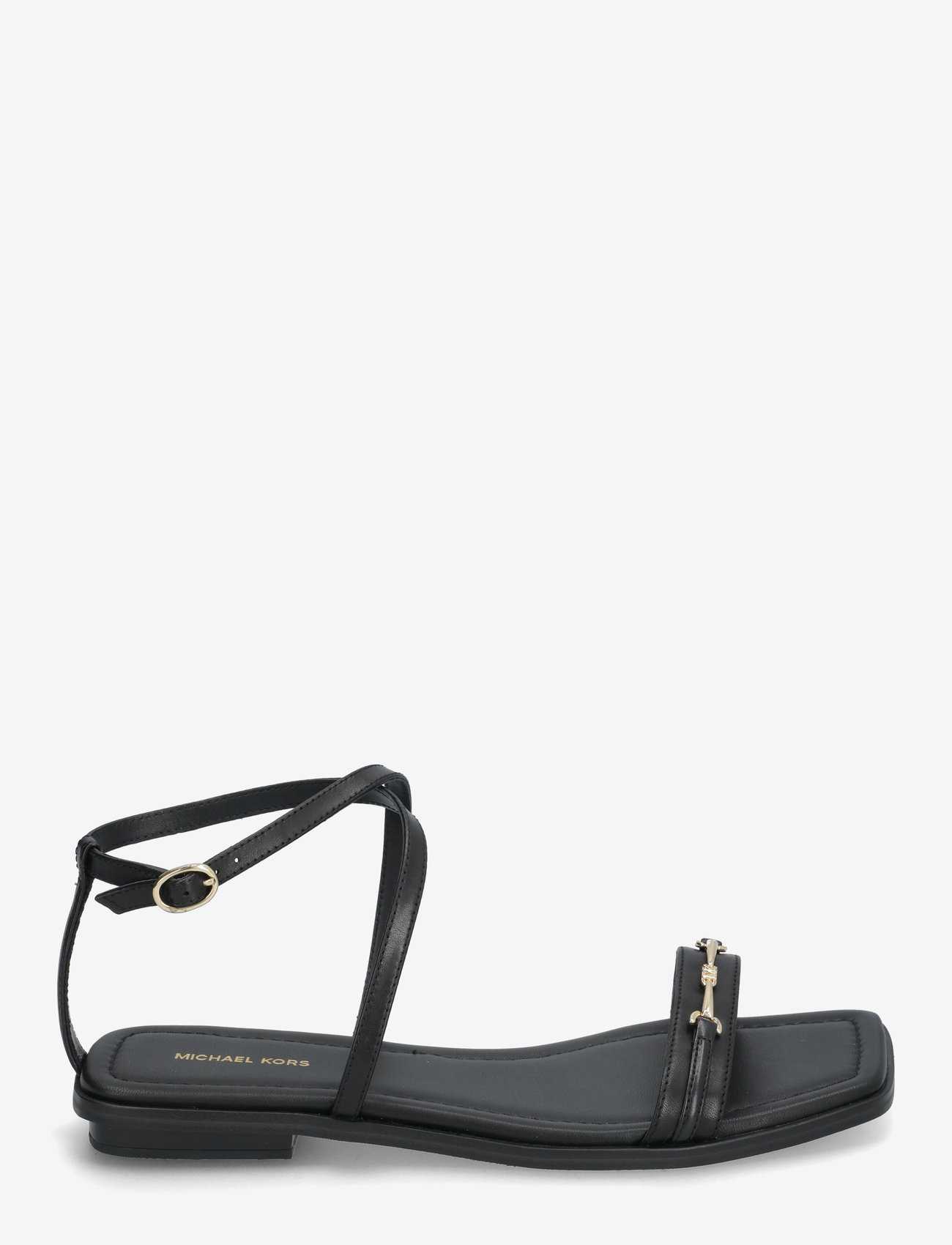 Michael Kors - LENA FLAT SANDAL - platta sandaler - black - 1