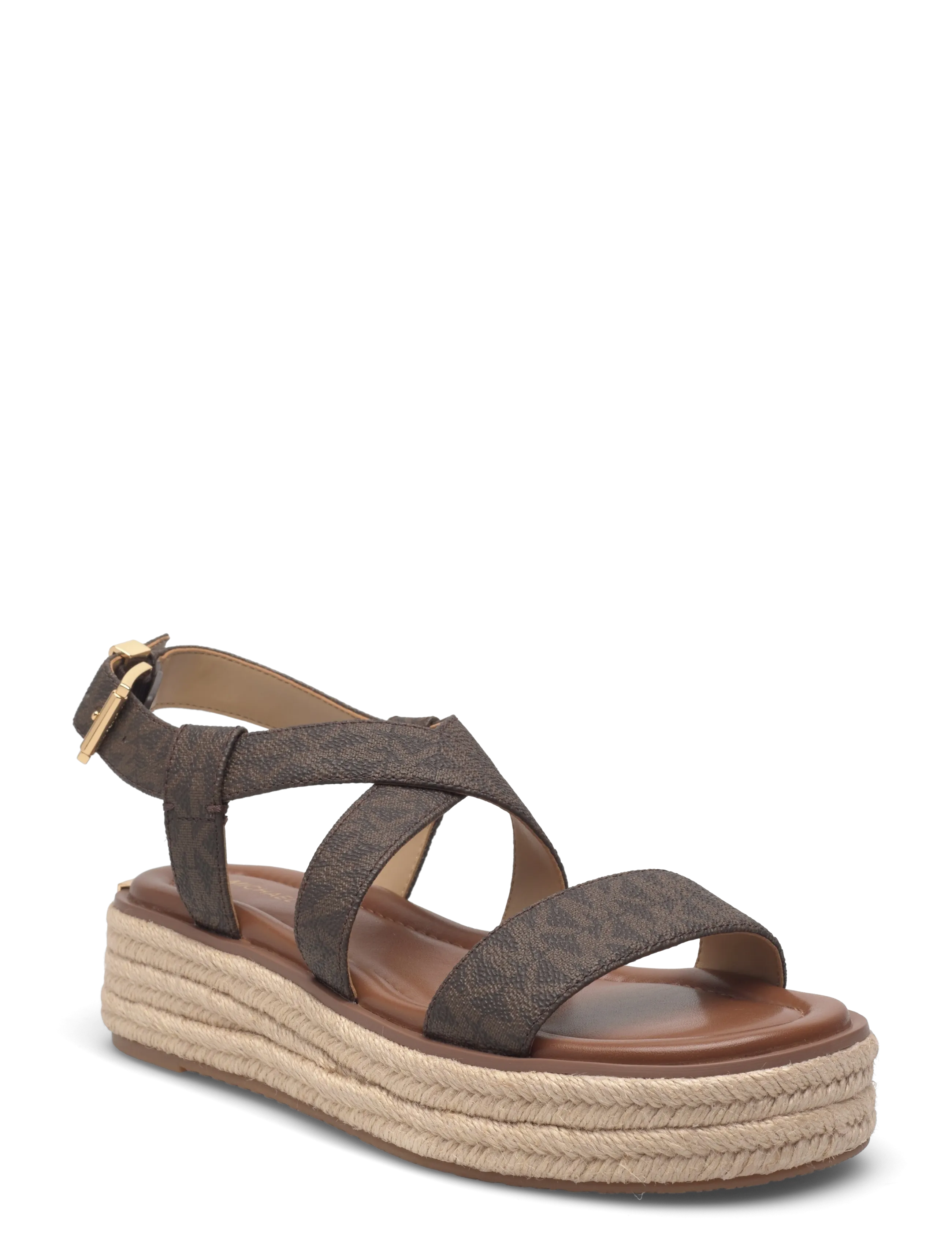 Michael Kors WEDGE - Absatzschuhe - BROWN / brown