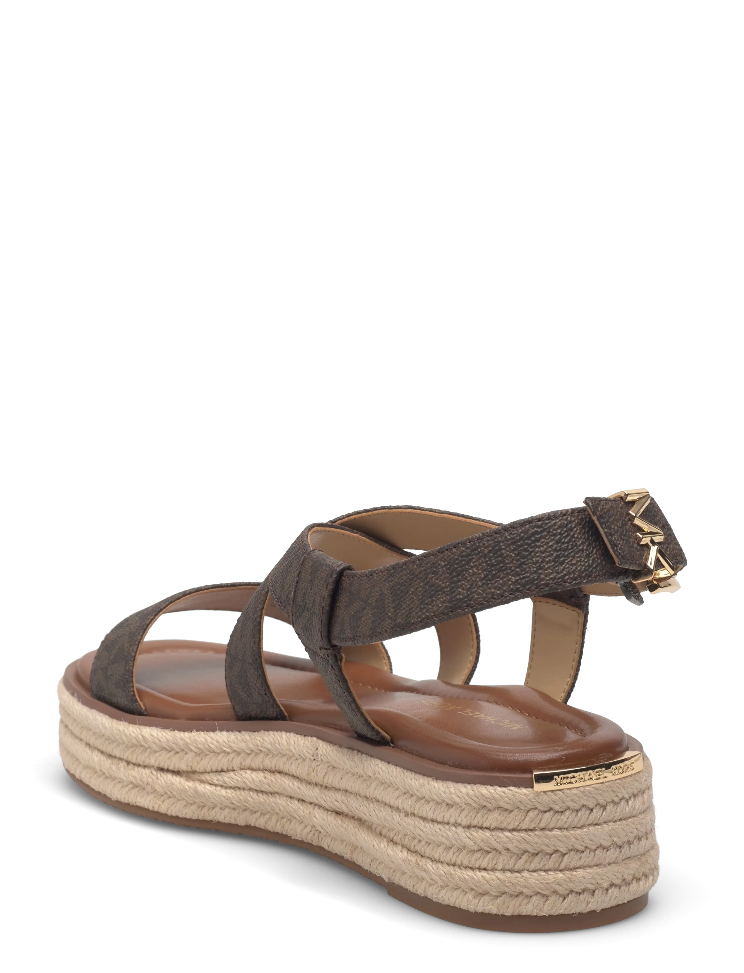 Michael Kors - WEDGE - højhælede espadrillos - brown - 2