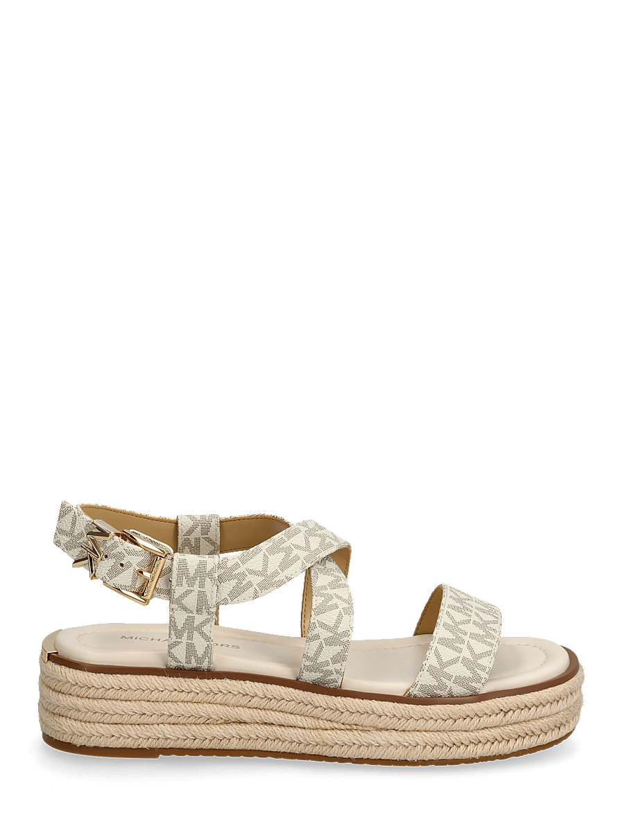 Michael Kors - WEDGE - espadrilles mit absatz - vanilla - 1