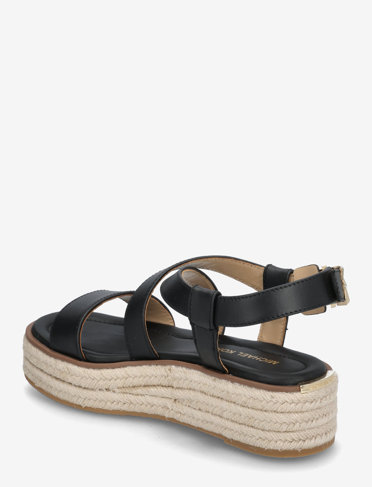 Michael Kors - LYNN ESPADRILLE SANDAL - flat sandals - black - 2
