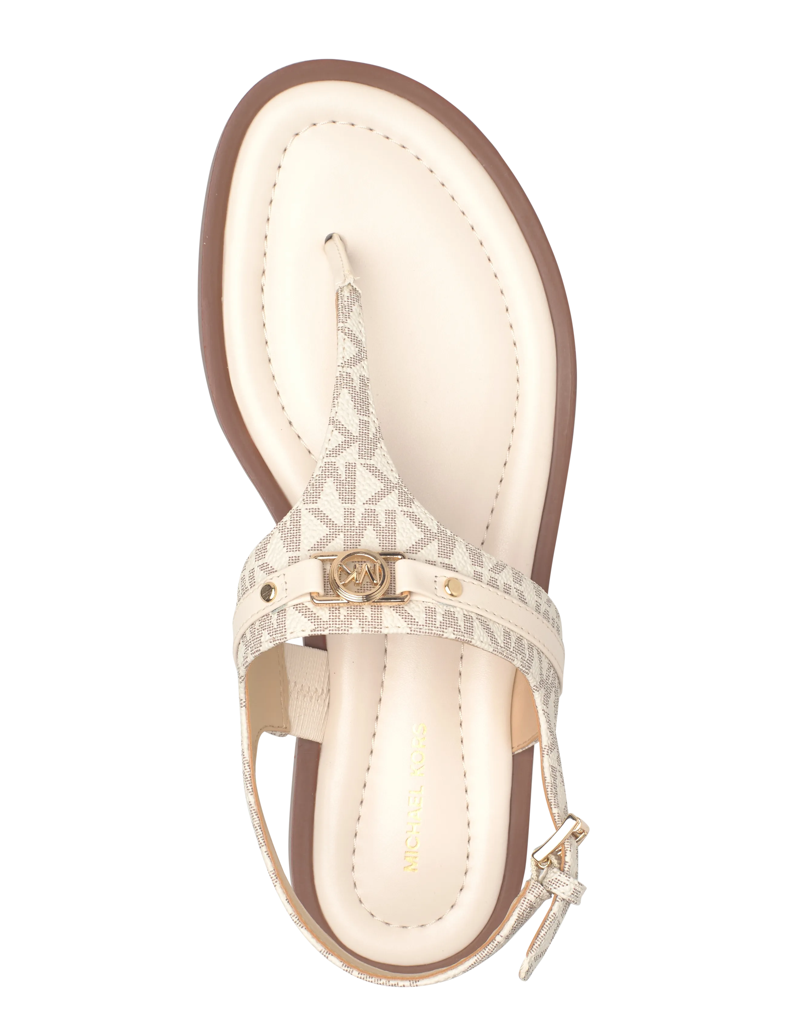 Michael Kors - MANDY THONG SANDAL - platta sandaler - van/cream - 3