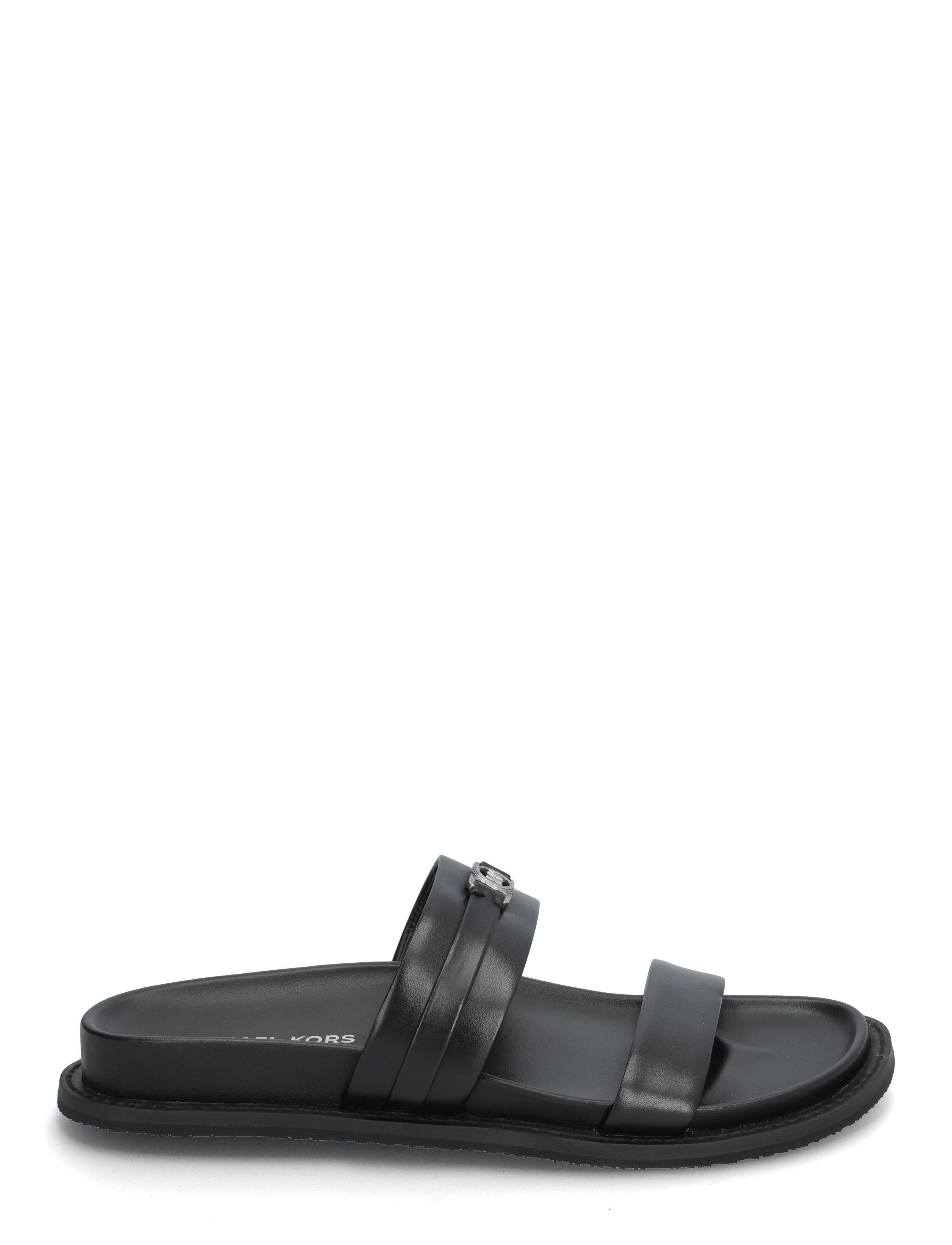 Michael Kors - MANDY FLAT SANDAL - flache sandalen - black - 1