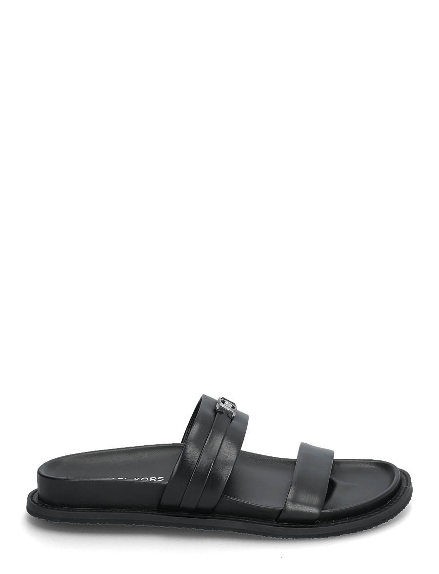 Michael Kors - MANDY FLAT SANDAL - flache sandalen - black - 1