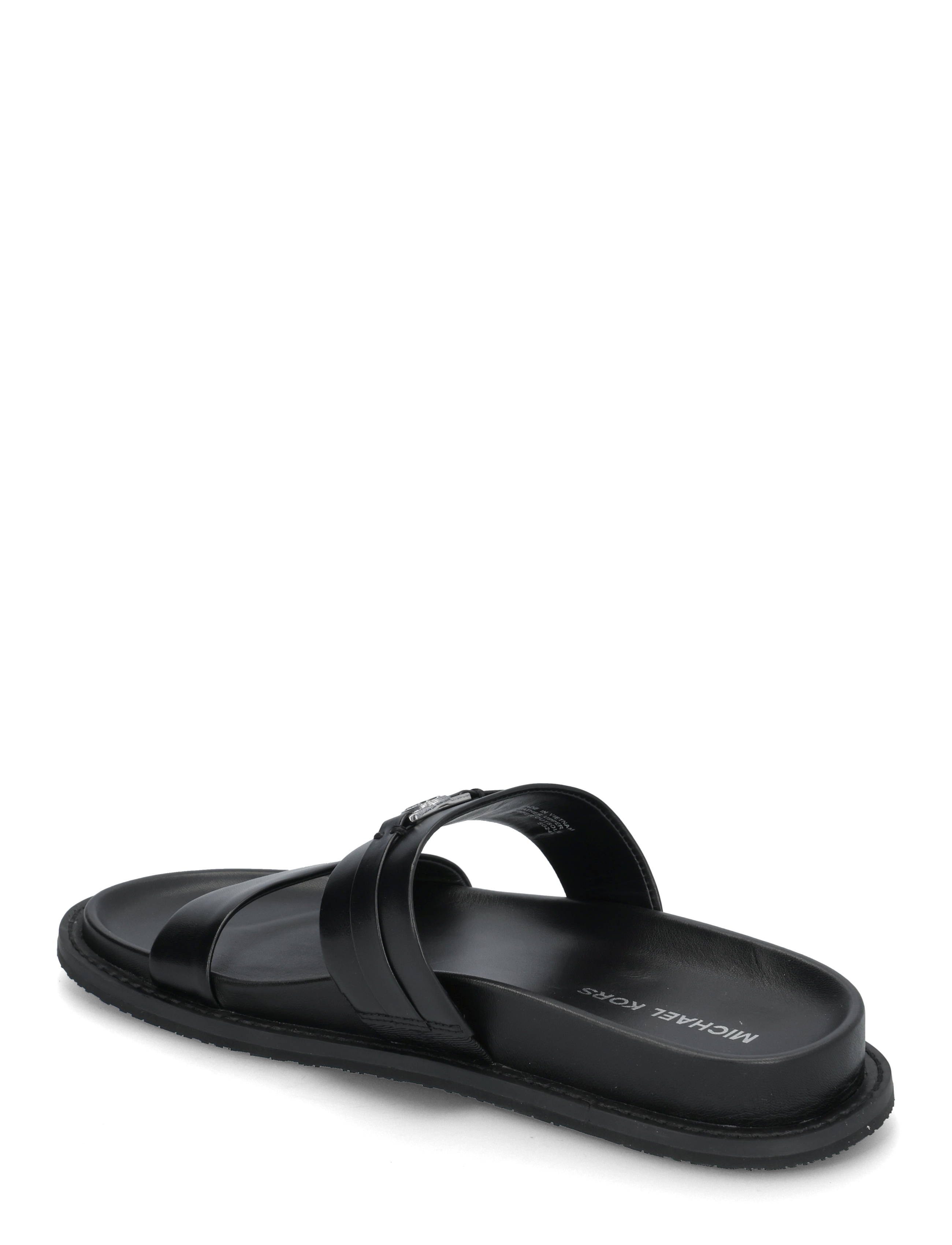 Michael Kors - MANDY FLAT SANDAL - flache sandalen - black - 2