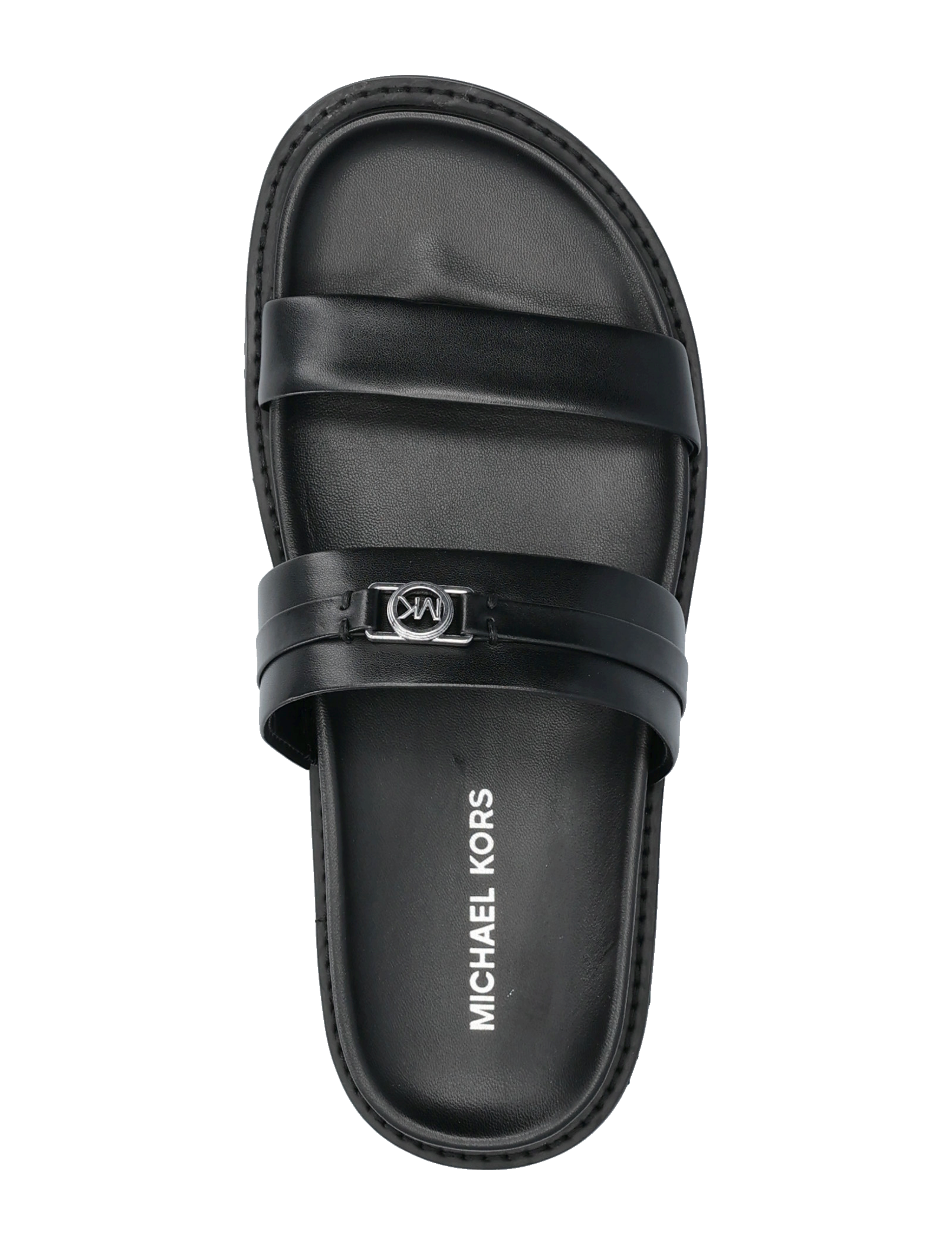 Michael Kors - MANDY FLAT SANDAL - flache sandalen - black - 3