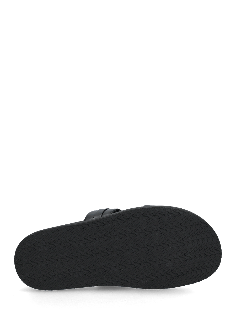 Michael Kors - MANDY FLAT SANDAL - flache sandalen - black - 4