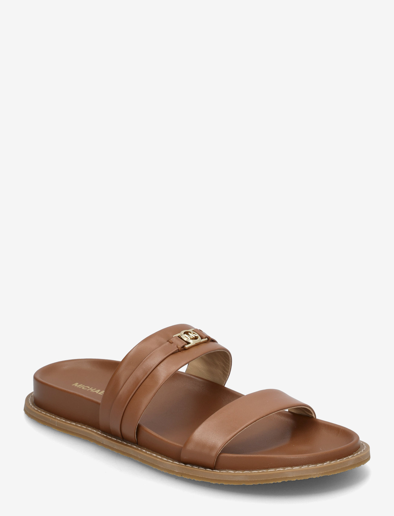 Michael Kors - MANDY FLAT SANDAL - kontsata sandaalid - luggage - 0