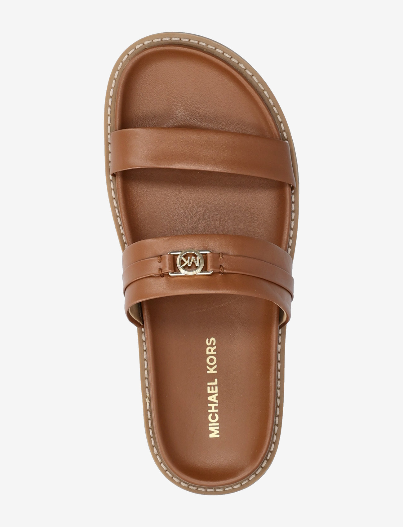 Michael Kors - MANDY FLAT SANDAL - kontsata sandaalid - luggage - 3