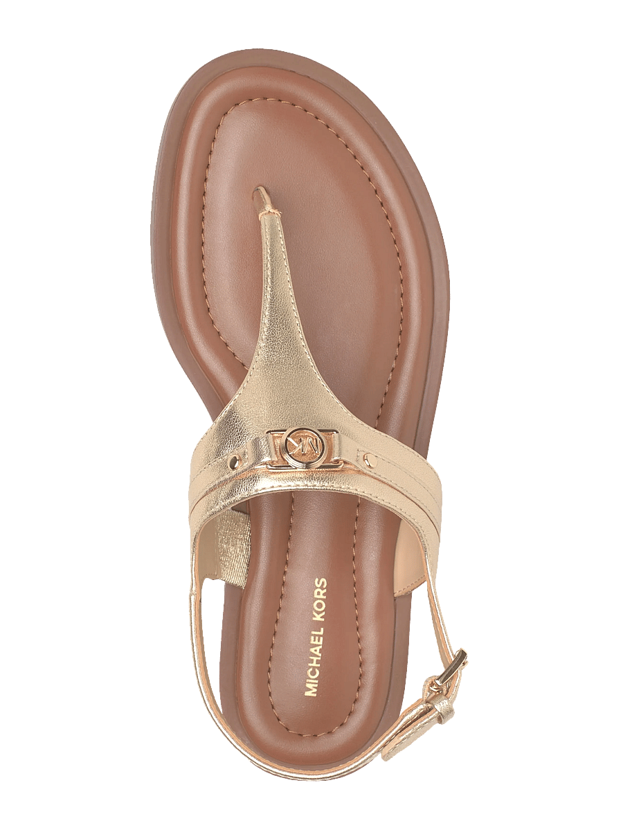 Michael Kors - FLAT - matalat sandaalit - pale gold - 3