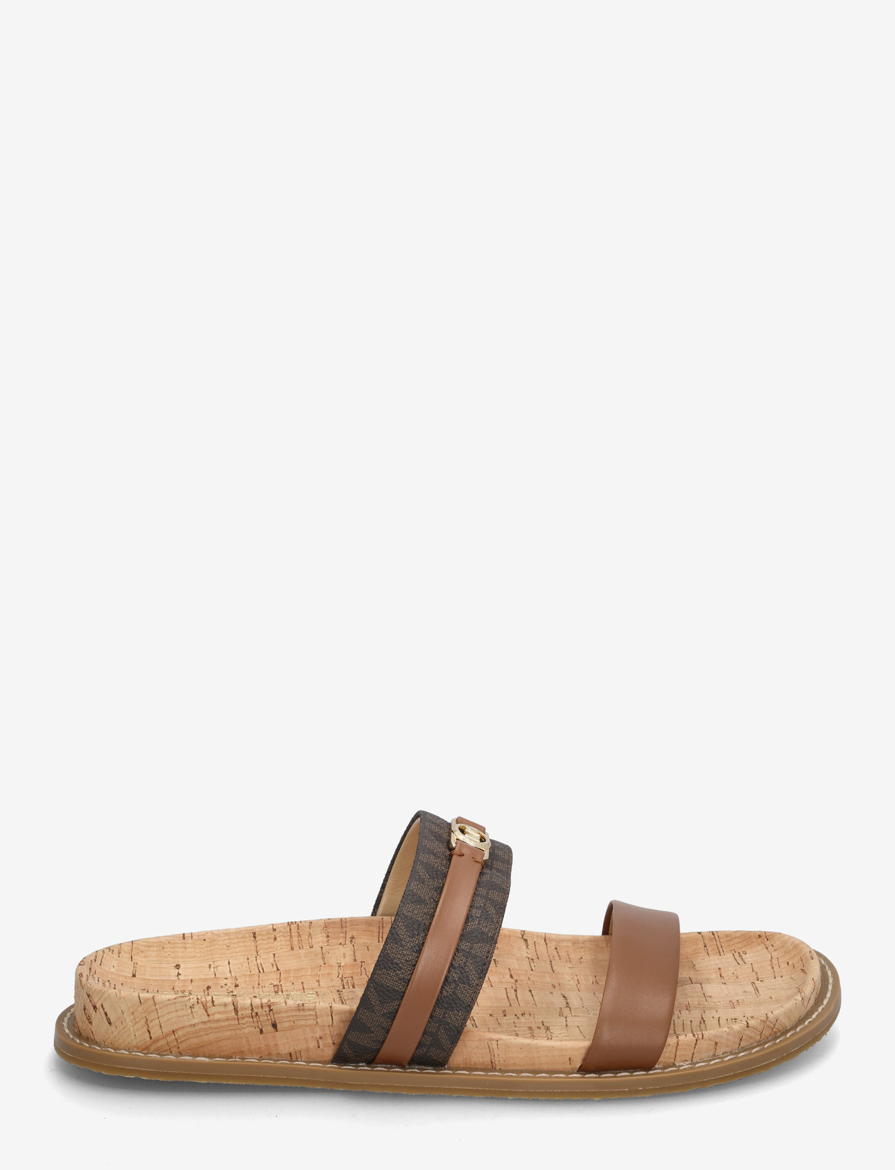 Michael Kors - MANDY FLAT SANDAL - platta sandaler - brn/luggage - 1