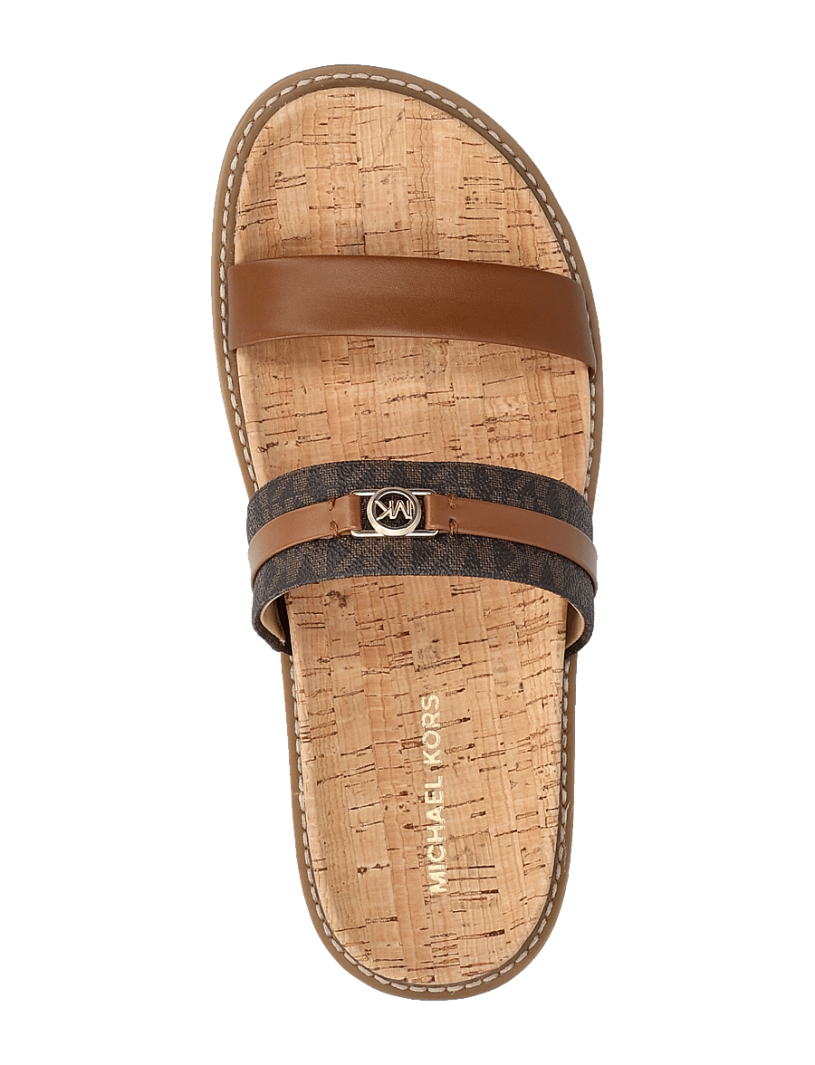 Michael Kors - MANDY FLAT SANDAL - flat sandals - brn/luggage - 3