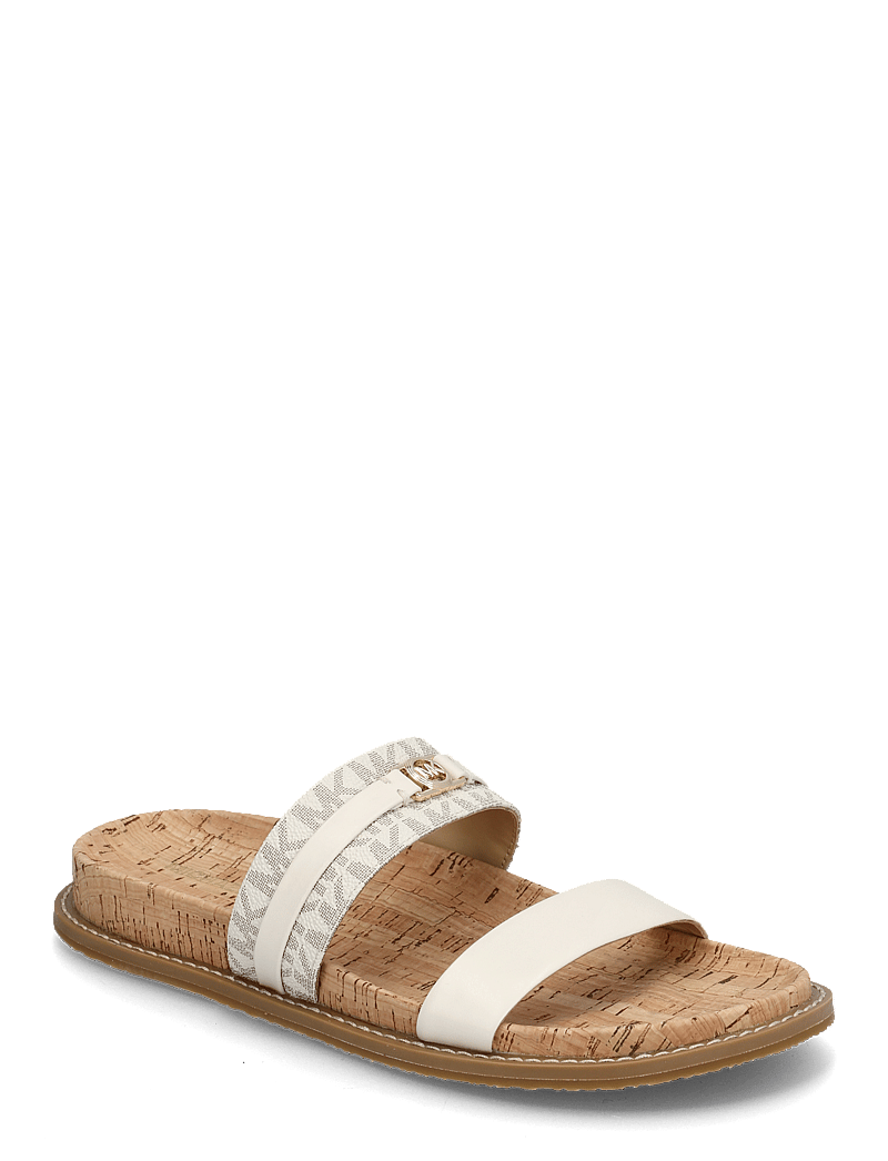 Michael Kors - MANDY FLAT SANDAL - flade sandaler - van/cream - 0