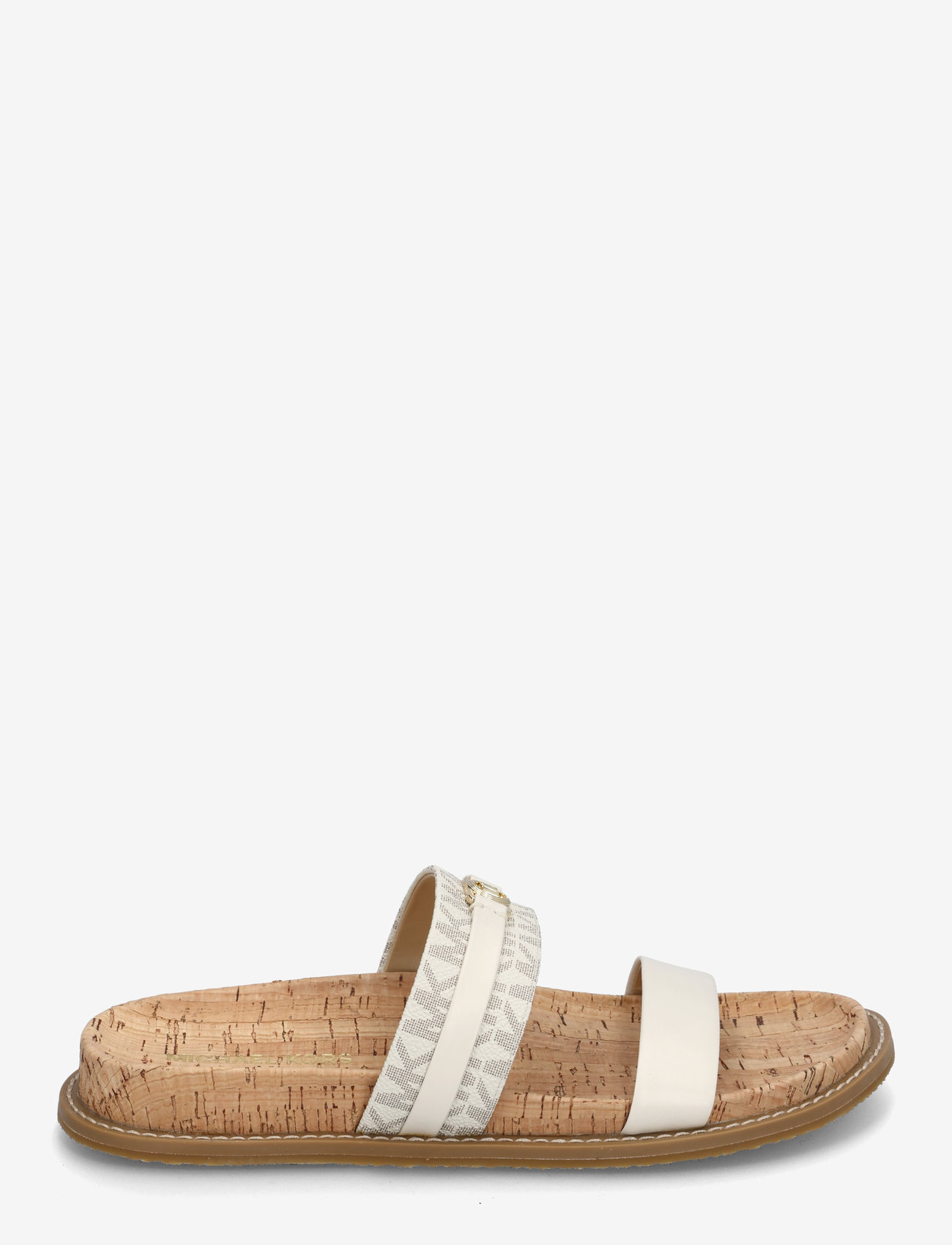 Michael Kors - MANDY FLAT SANDAL - flade sandaler - van/cream - 1