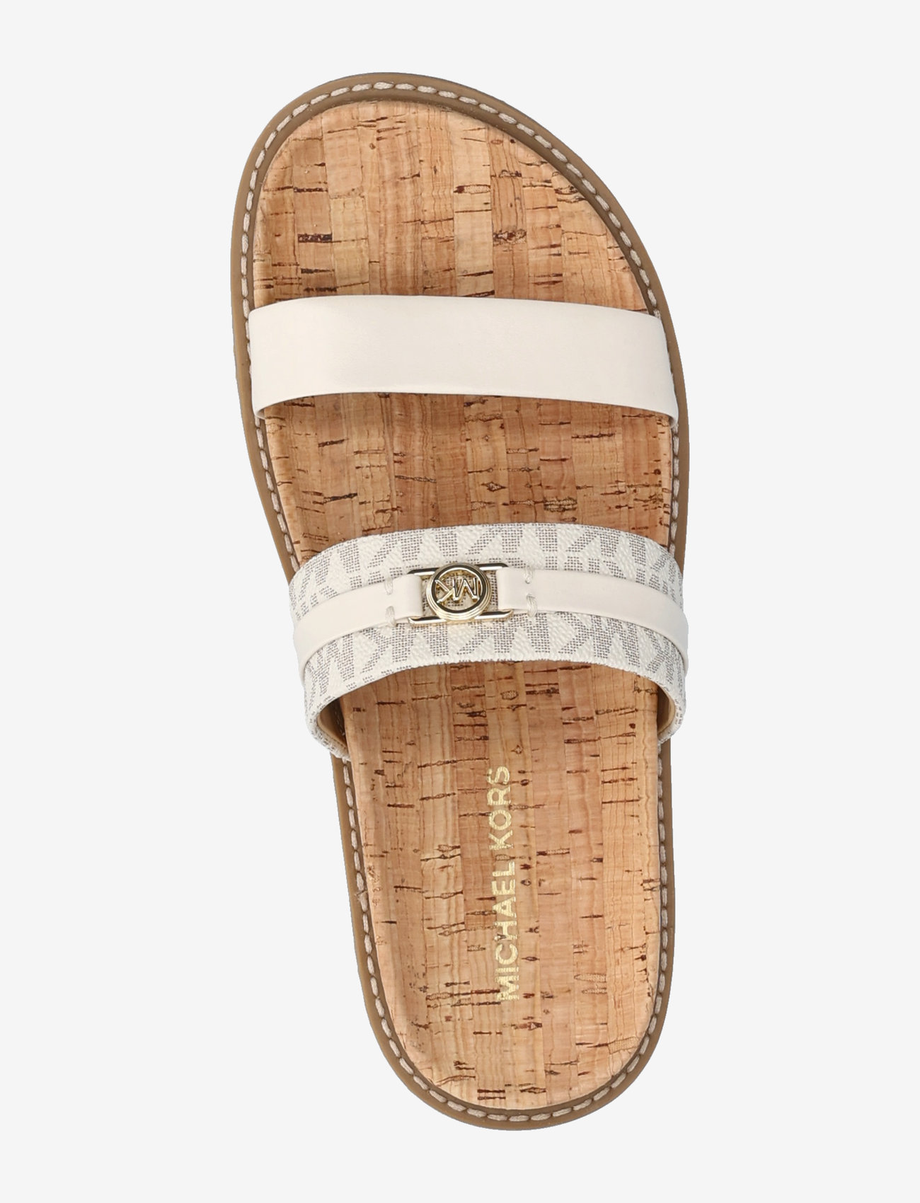 Michael Kors - MANDY FLAT SANDAL - flade sandaler - van/cream - 3