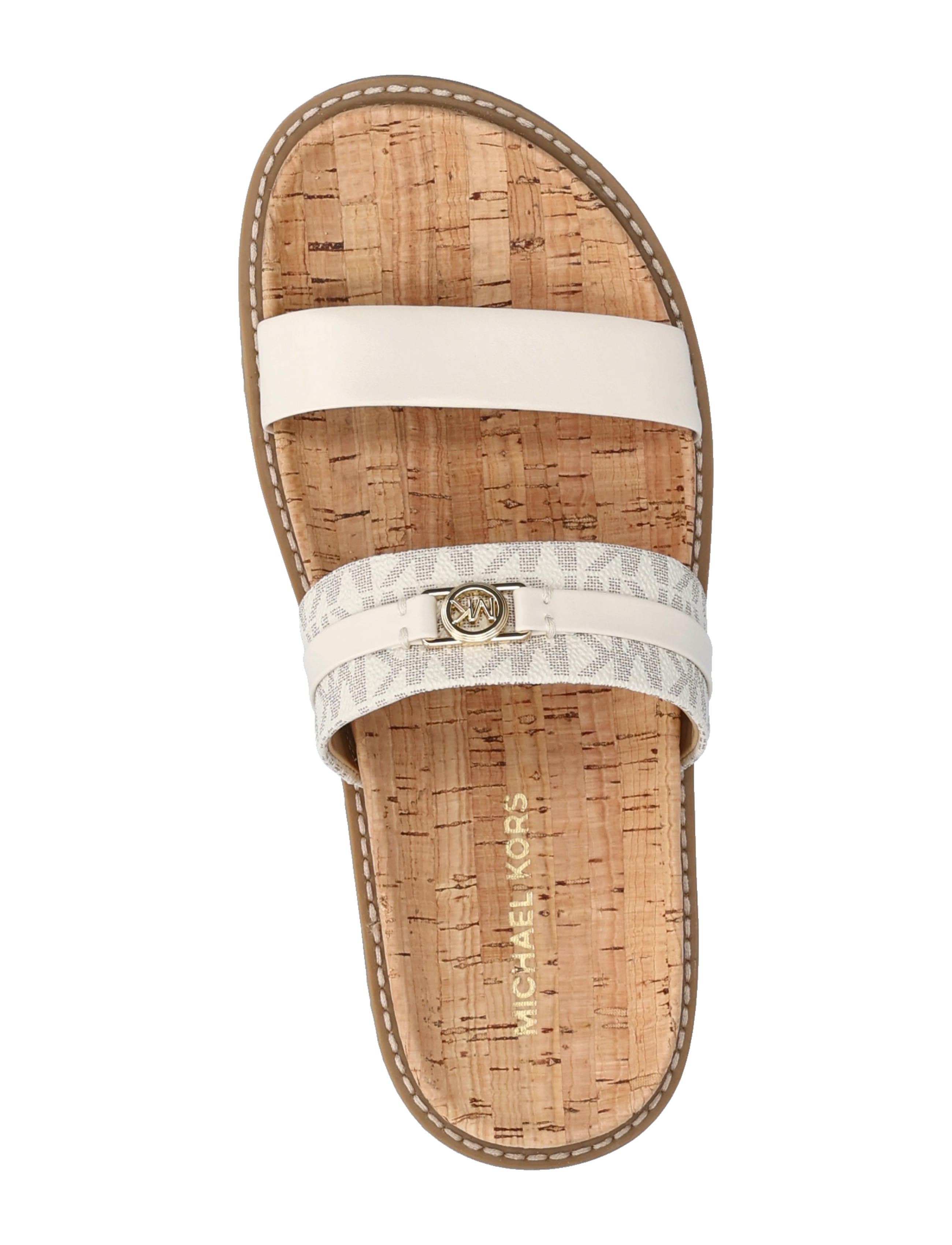 Michael Kors - MANDY FLAT SANDAL - flache sandalen - van/cream - 3