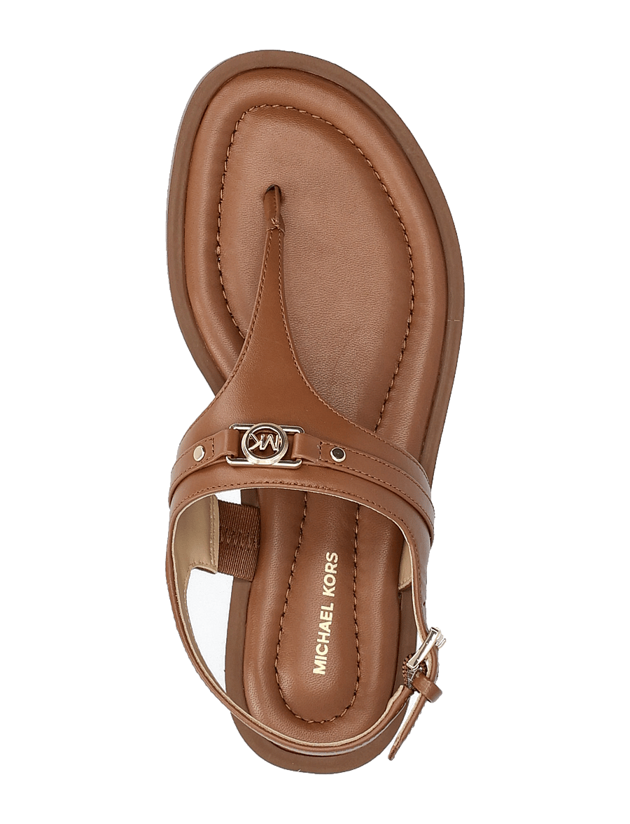 Michael Kors - FLAT - matalat sandaalit - luggage - 3