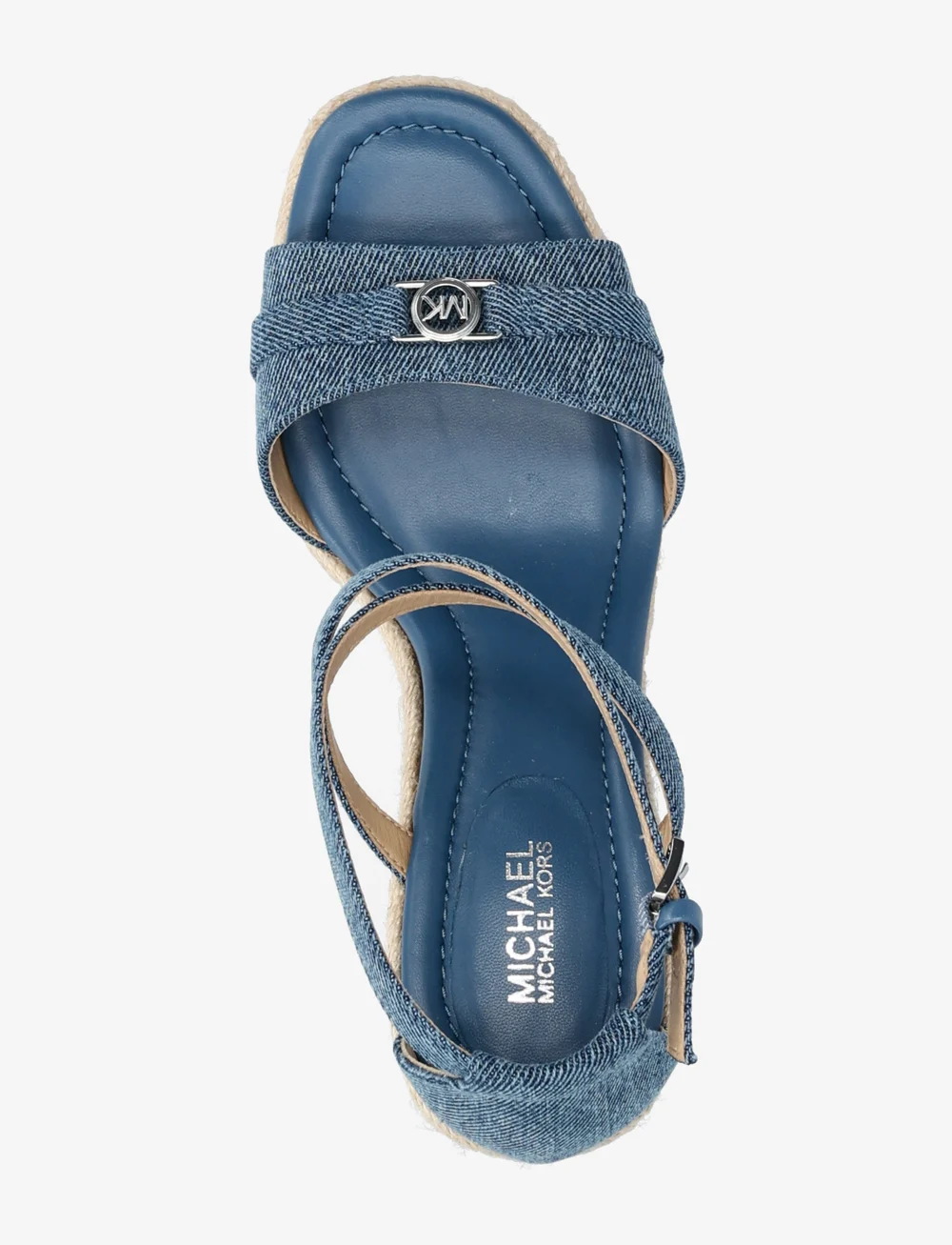 Michael Kors - MANDY WEDGE - espadrilles mit absatz - union wash - 3