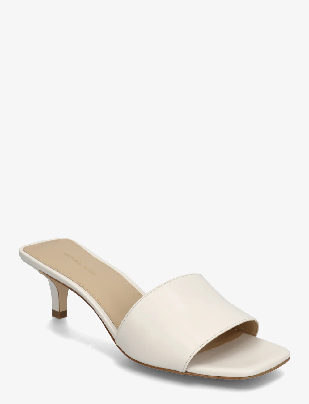 Michael Kors - MERRIAM KITTEN SANDAL - sandaletten - lt cream - 0