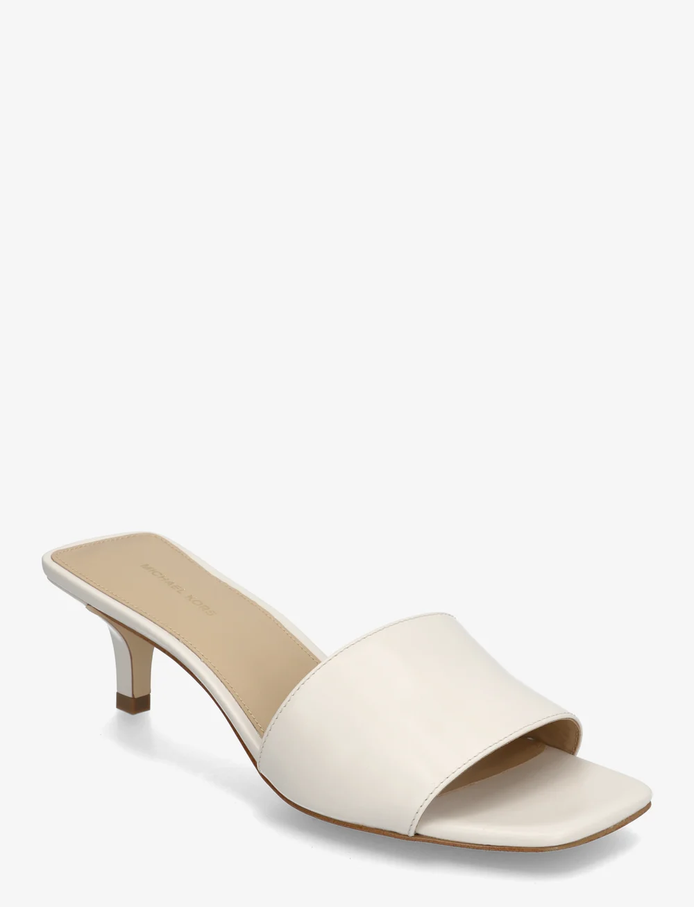 Michael Kors - MERRIAM KITTEN SANDAL - sandaletten - lt cream - 1