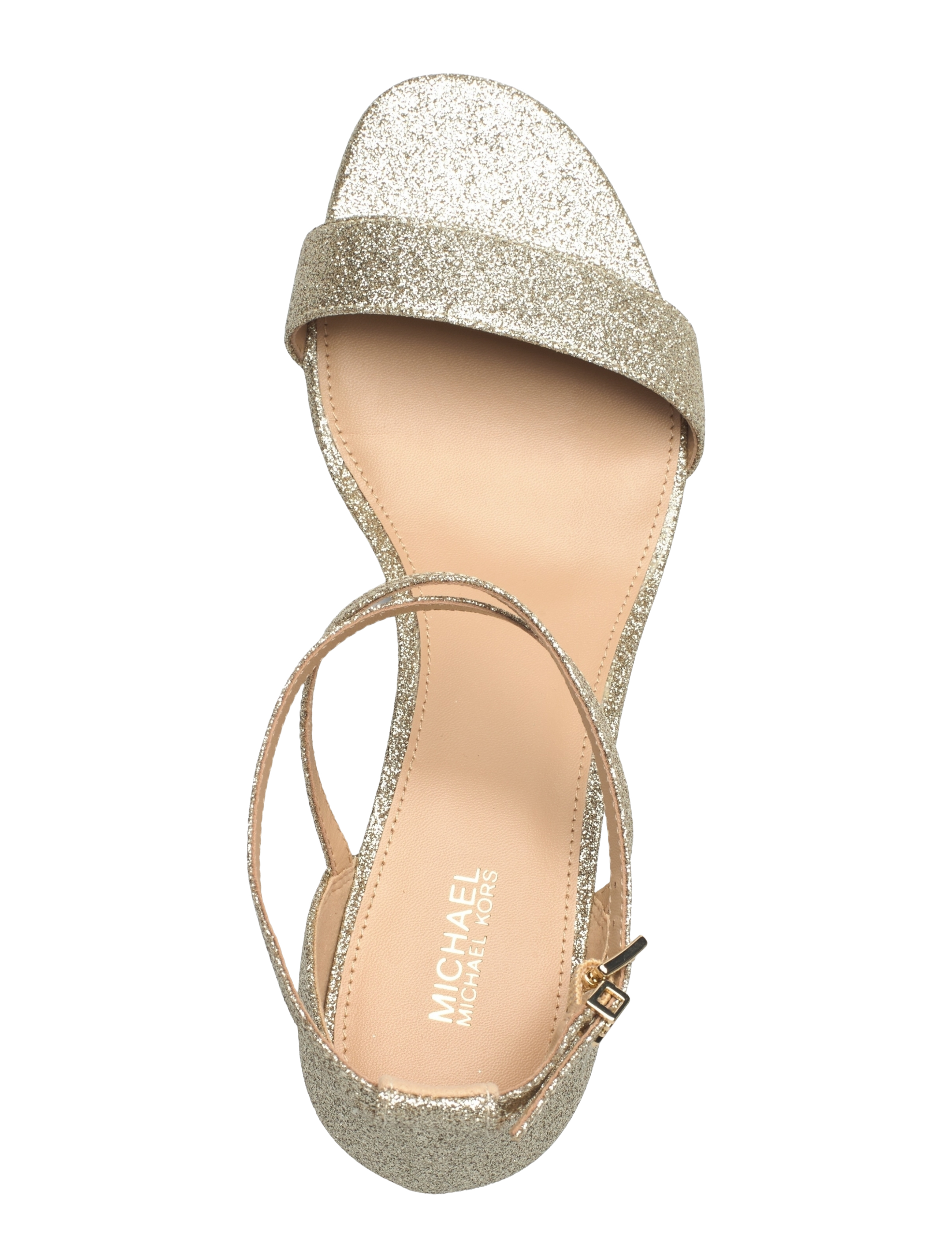 Michael Kors - SERENA FLEX SANDAL - augstpapēžu sandales - pale gold - 3
