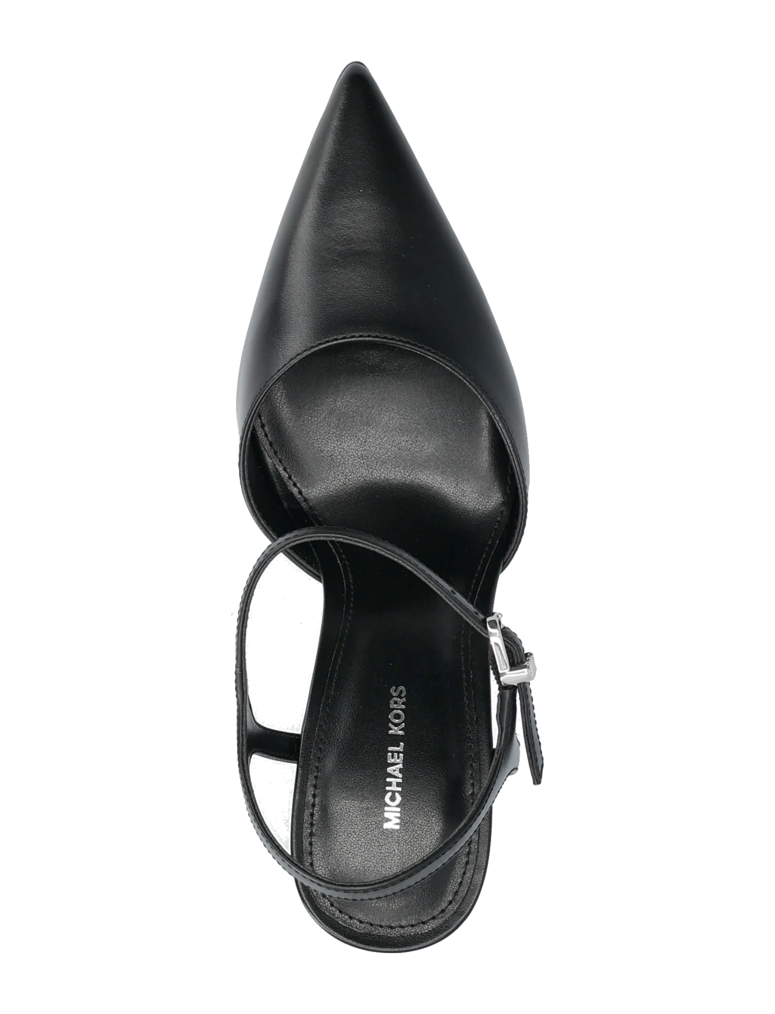 Michael Kors - AMARA MID PUMP - slingbacks med hæle - black - 3