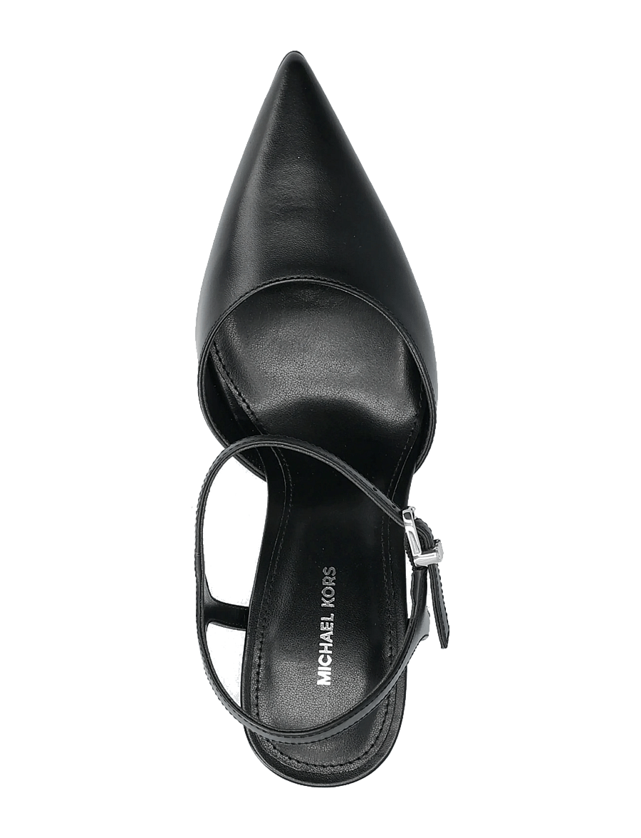 Michael Kors - AMARA MID PUMP - slingbacks med hæle - black - 3