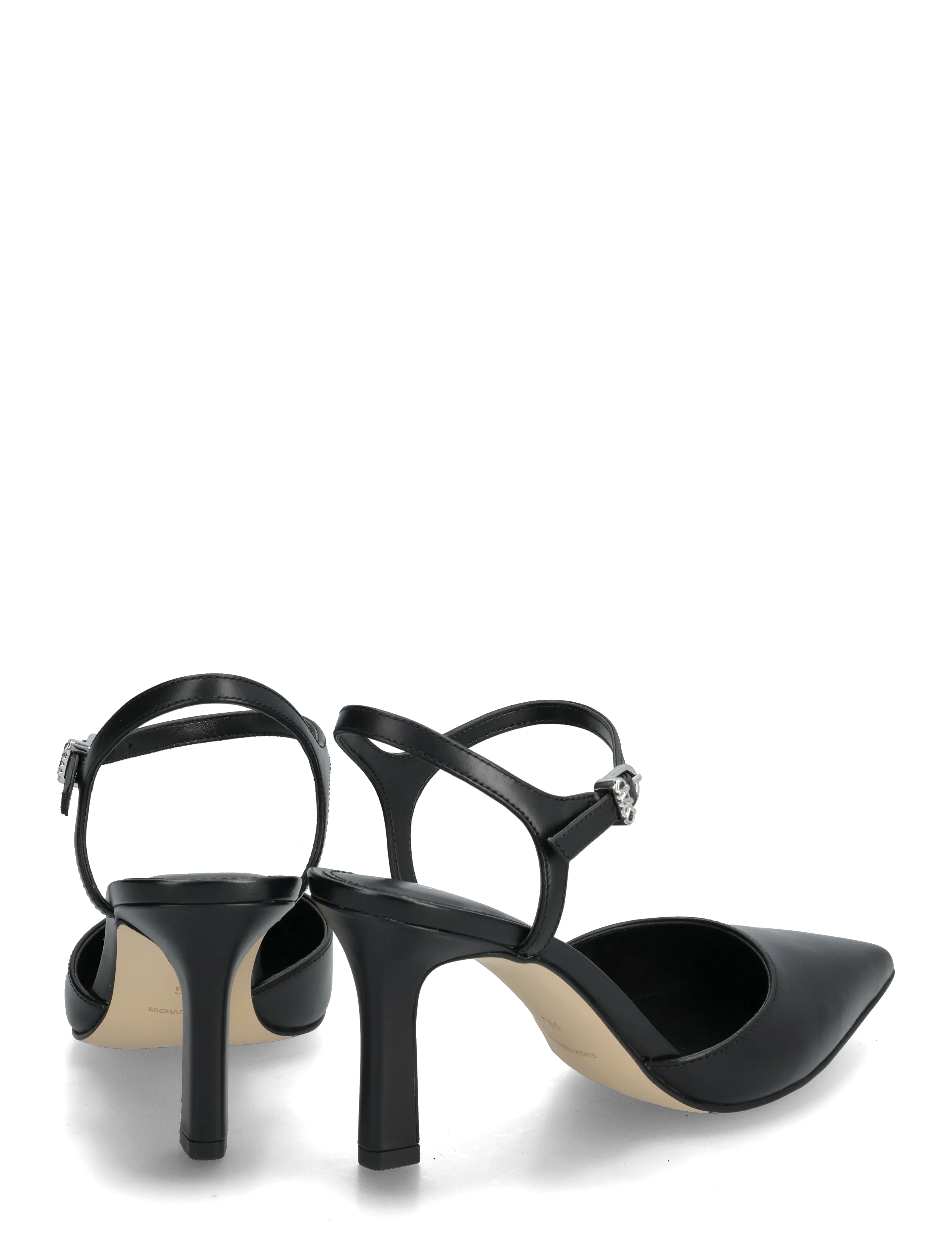 Michael Kors - AMARA MID PUMP - slingbacks med hæle - black - 4