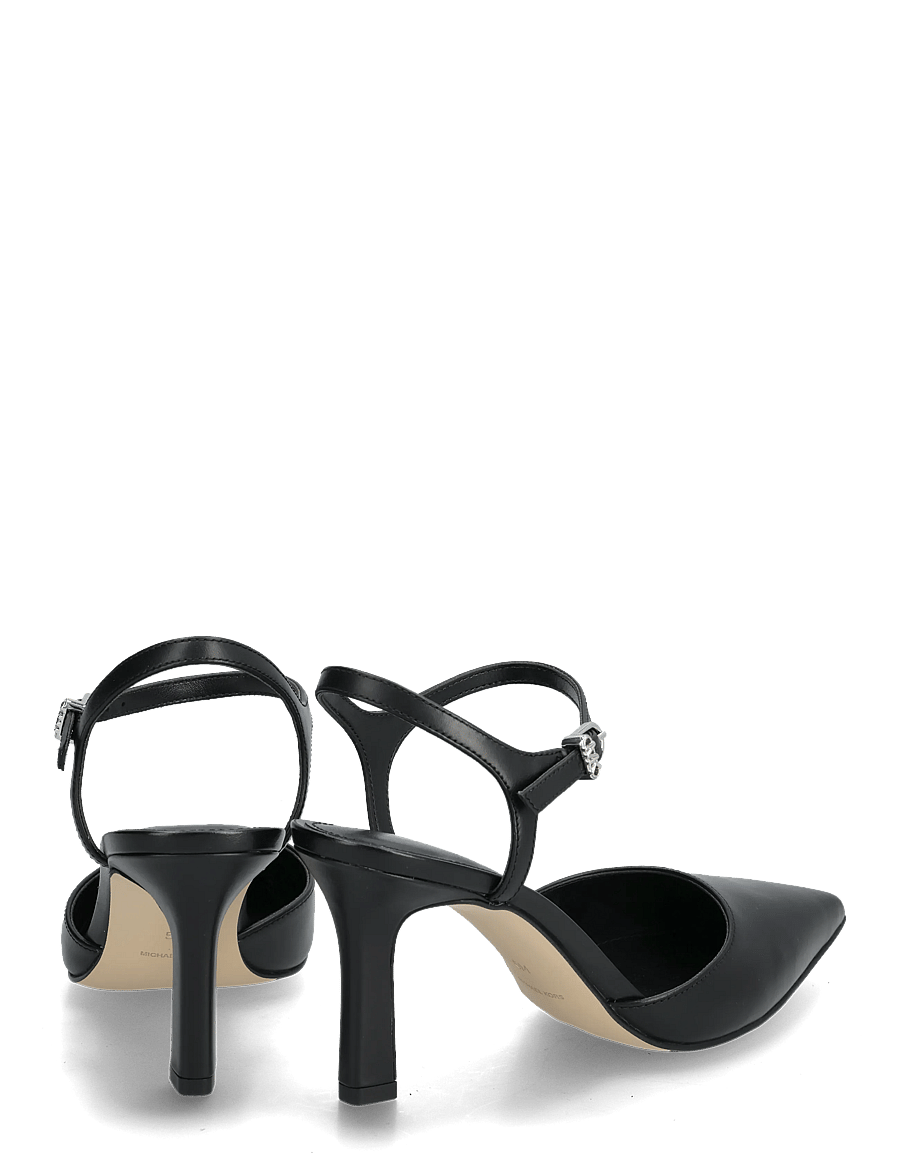Michael Kors - AMARA MID PUMP - slingbacks med hæle - black - 4