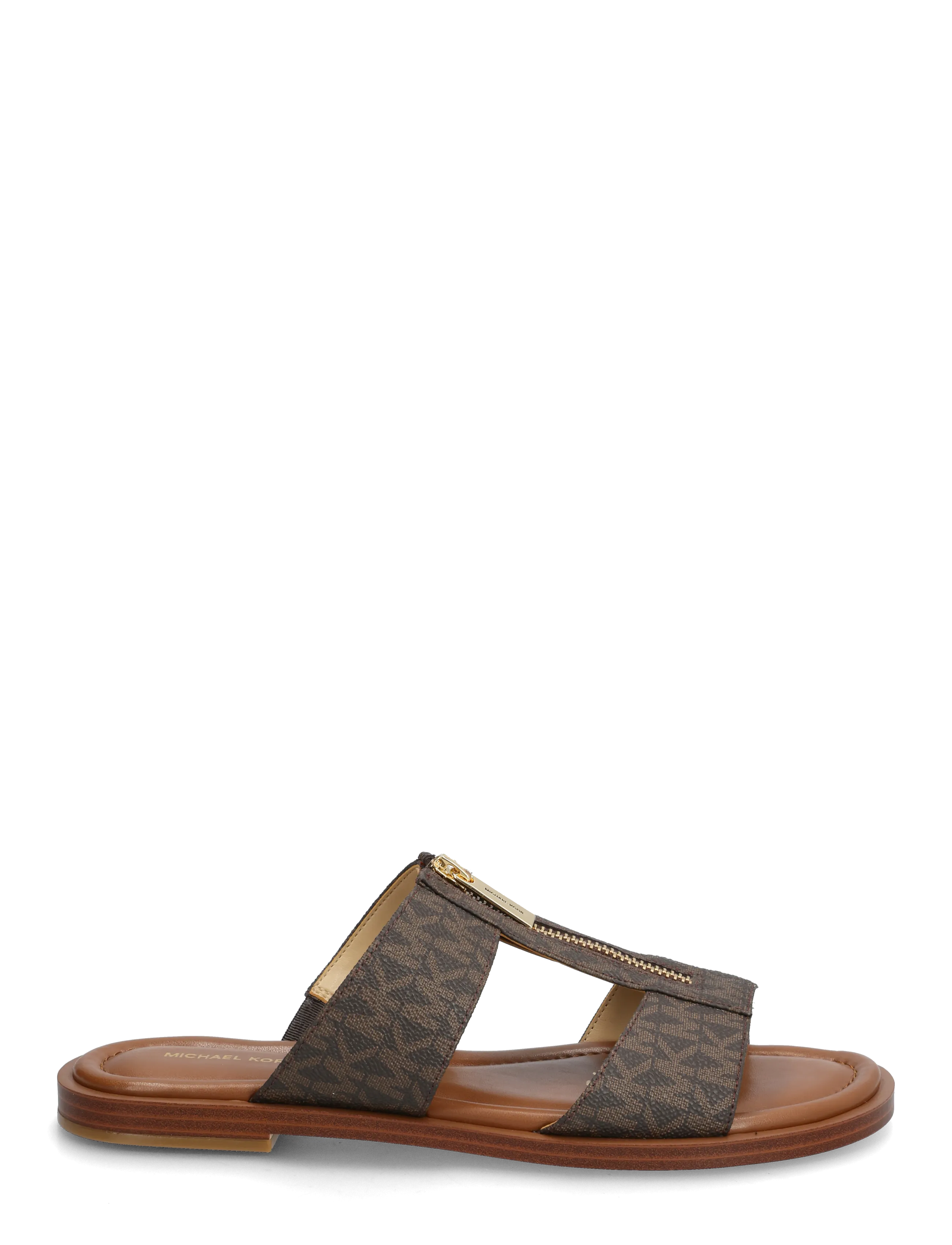 Michael Kors - FLAT - platta sandaler - brown - 1