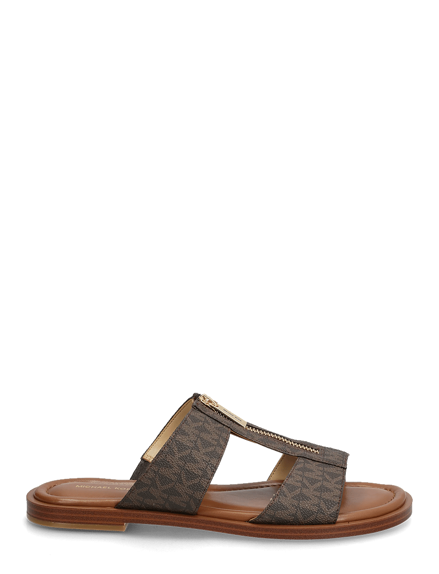Michael Kors - FLAT - flache sandalen - brown - 1