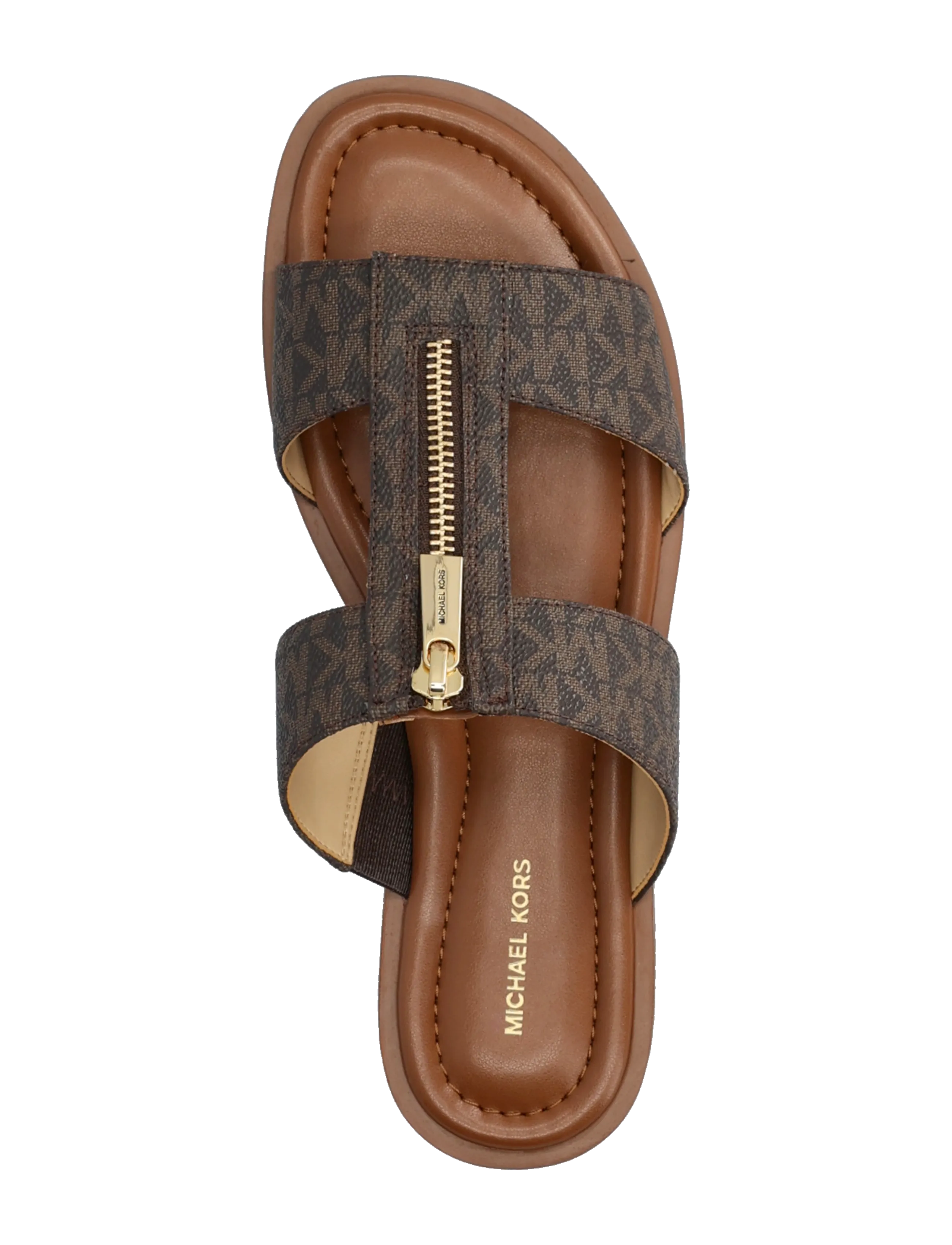 Michael Kors - FLAT - platta sandaler - brown - 3