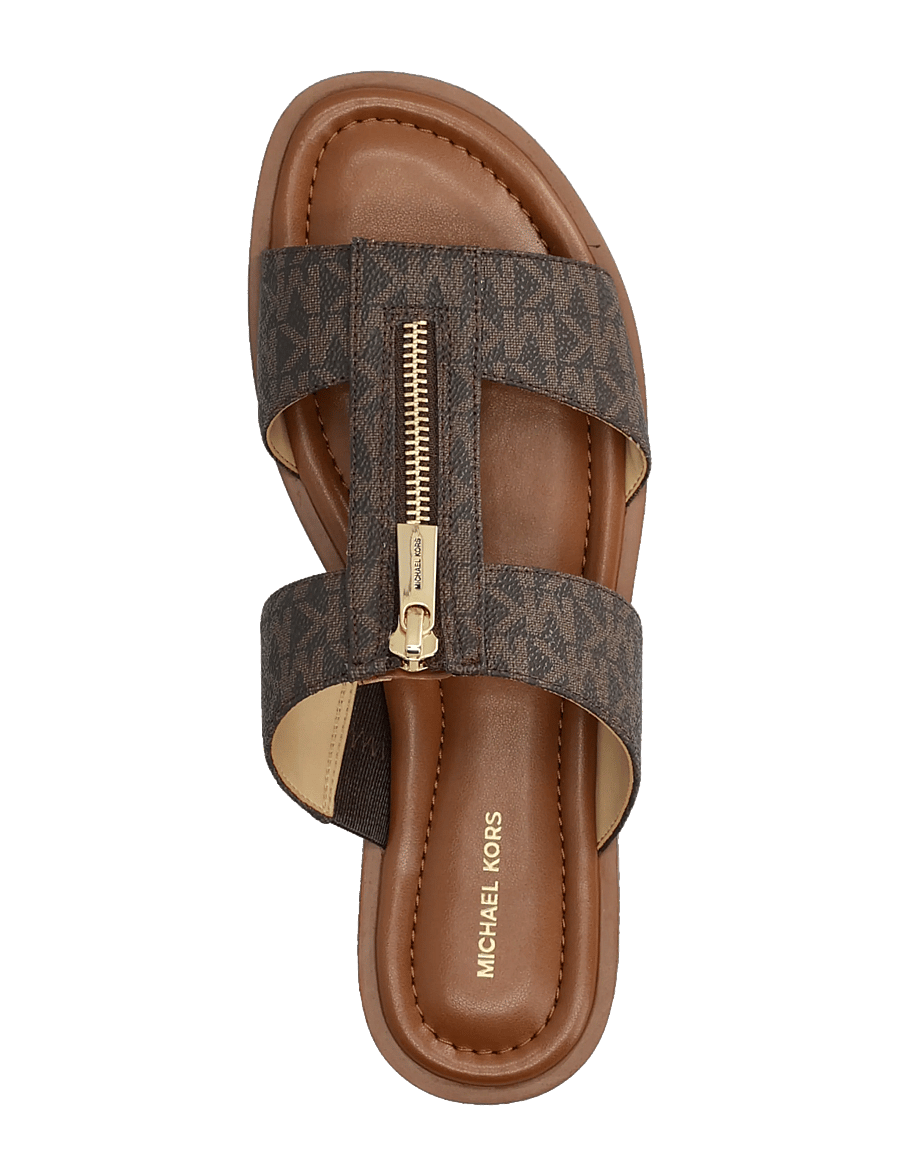 Michael Kors - FLAT - flache sandalen - brown - 3