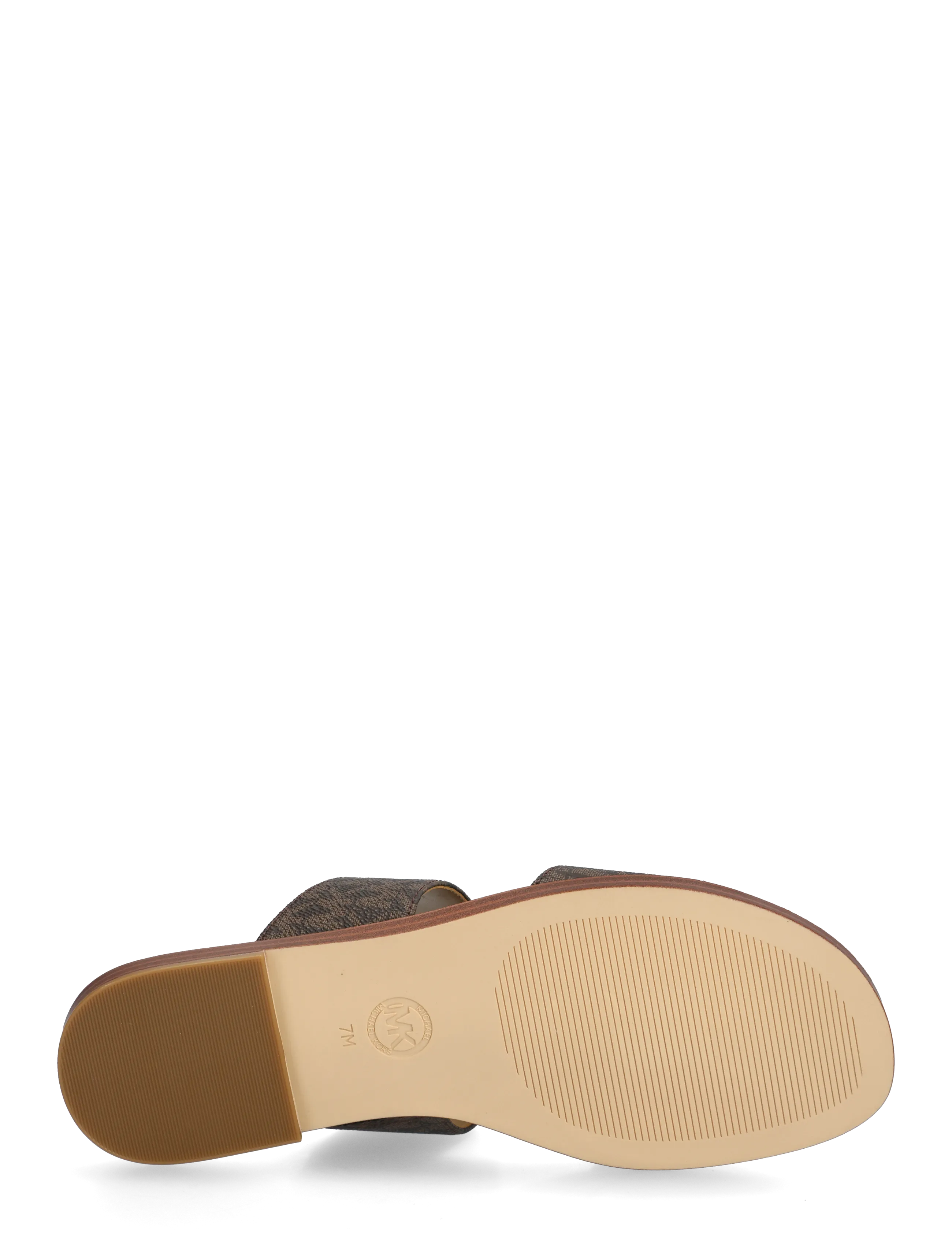 Michael Kors - FLAT - platta sandaler - brown - 4