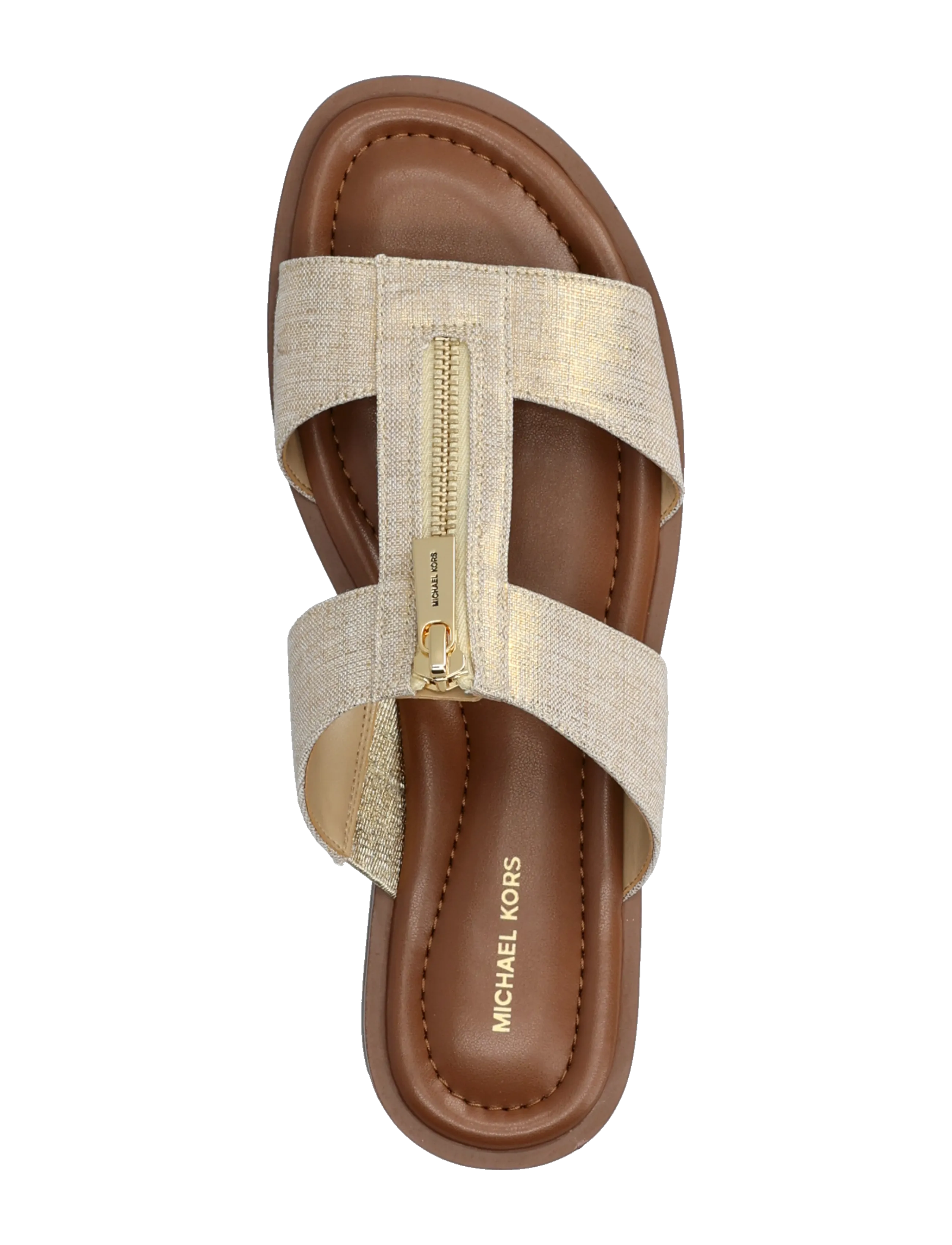 Michael Kors - FLAT - flache sandalen - pale gold - 3