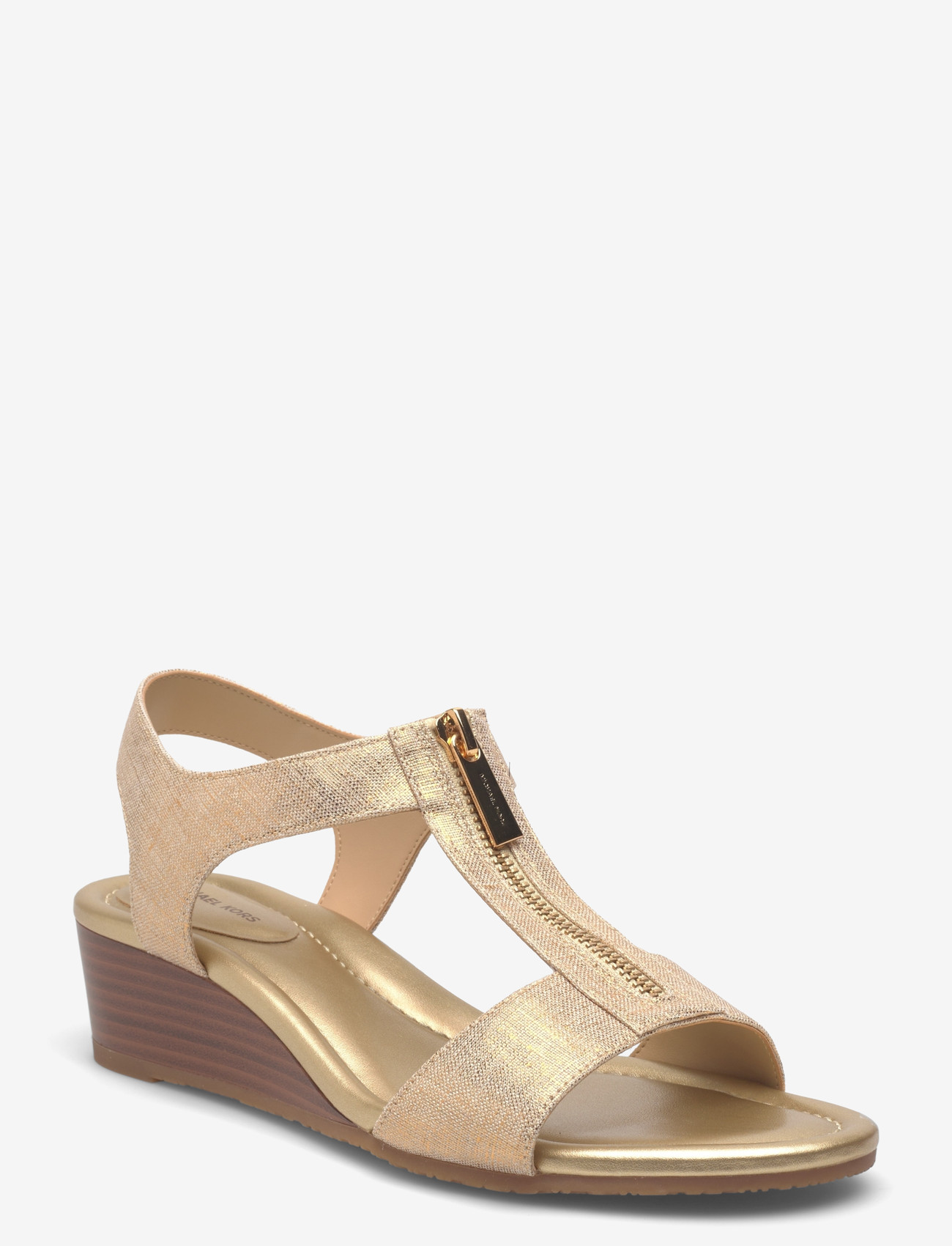 Michael Kors - WEDGE - sandaler med hæl - pale gold - 0