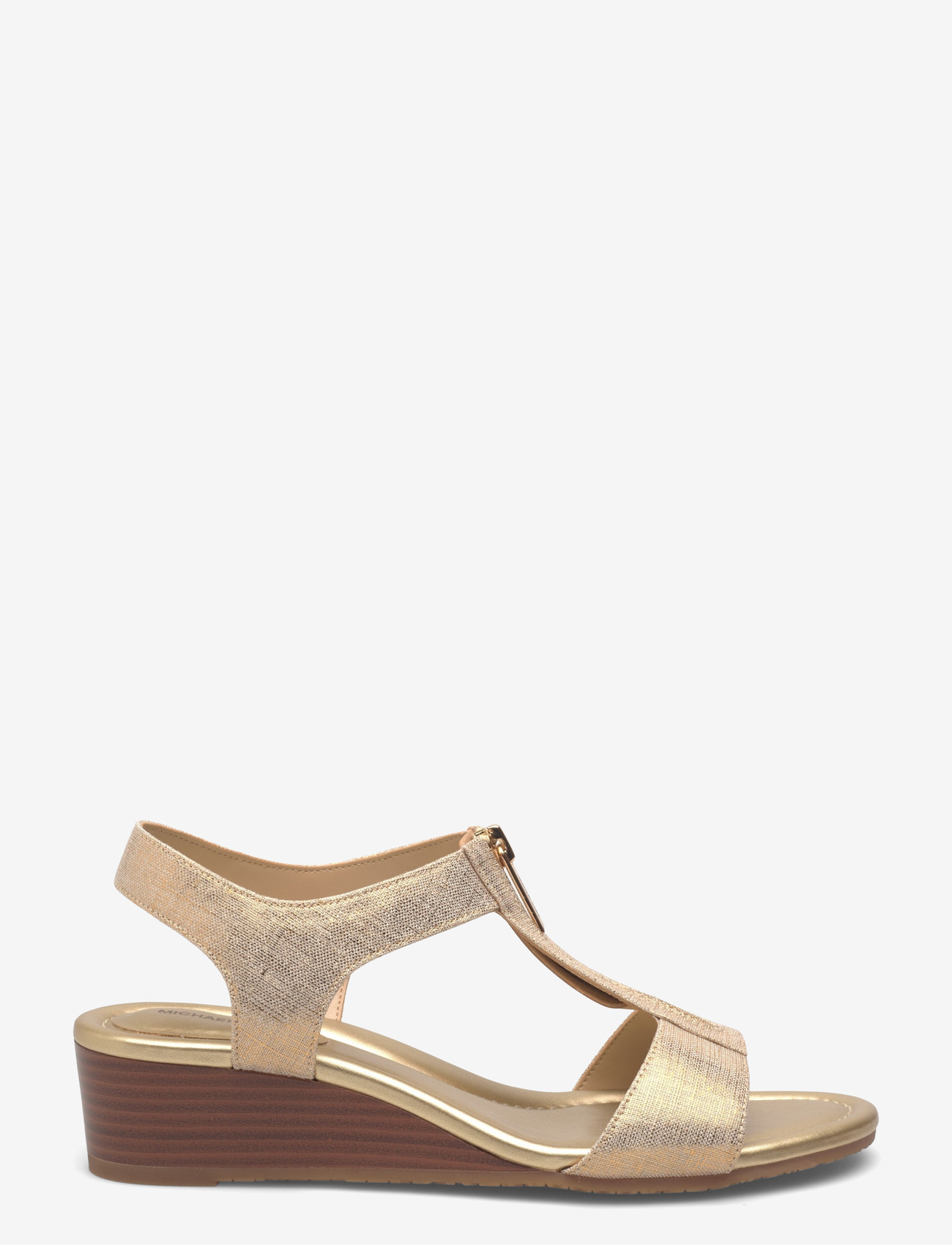 Michael Kors - WEDGE - sandaler med hæl - pale gold - 1