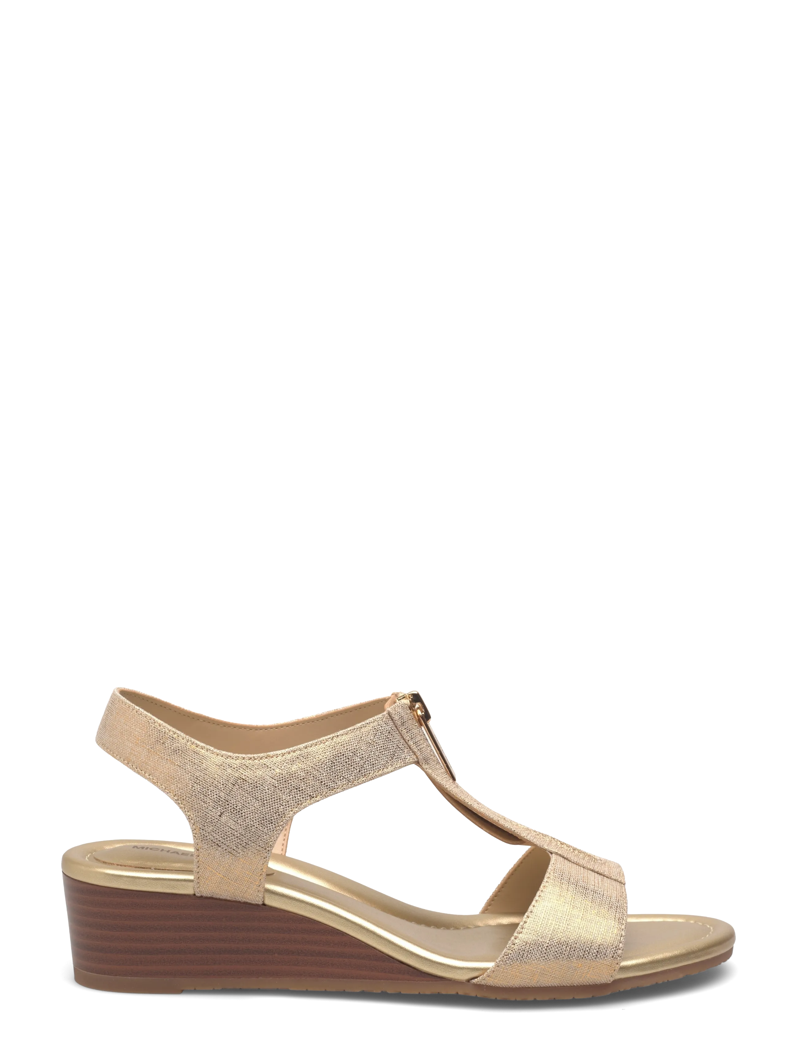 Michael Kors - WEDGE - sandaler med hæl - pale gold - 1