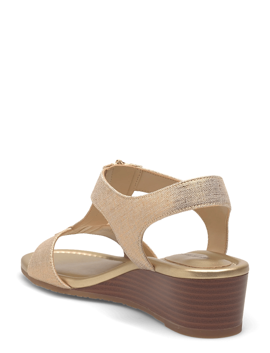 Michael Kors - WEDGE - sandaler med hæl - pale gold - 2
